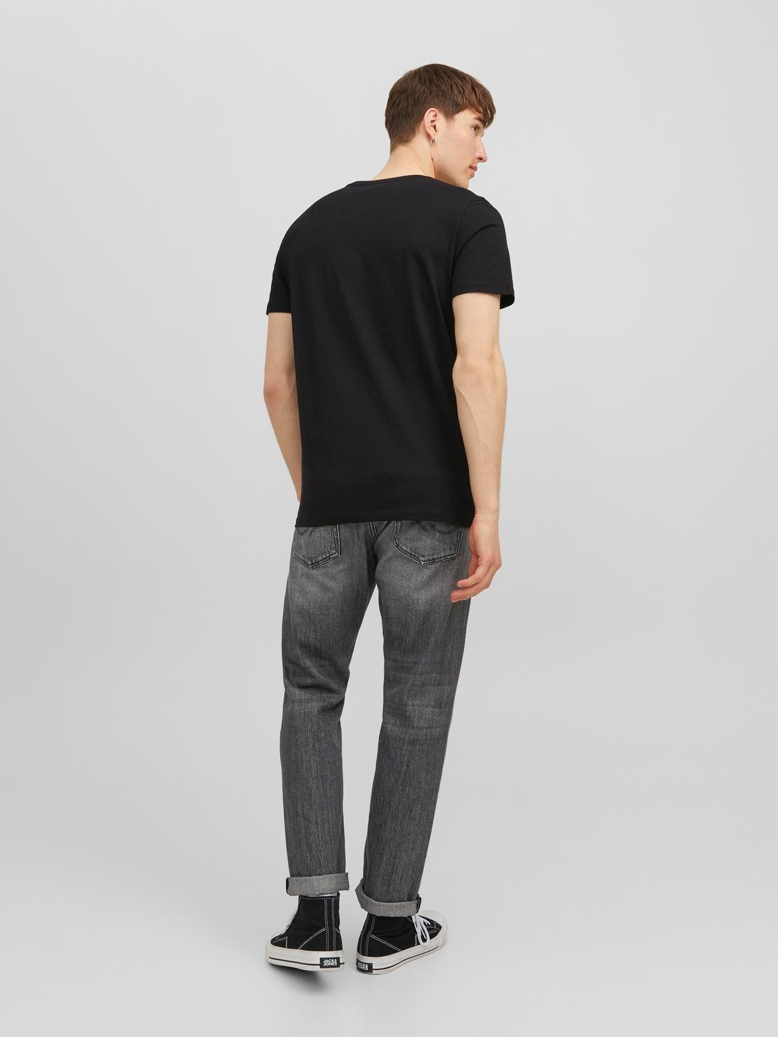 Jack & Jones Rundhalsshirt »JJECORP LOGO TEE SS«, mit Logo Print