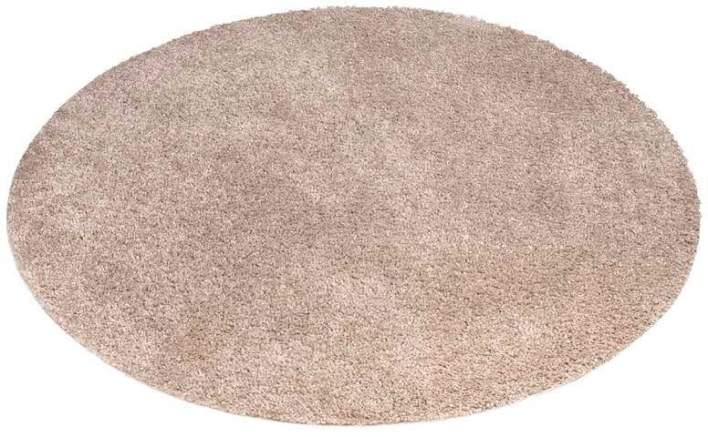 Carpet City Hochflor-Teppich »City Shaggy«, rund, Teppich Einfarbig Uni, besonders flauschig-weich