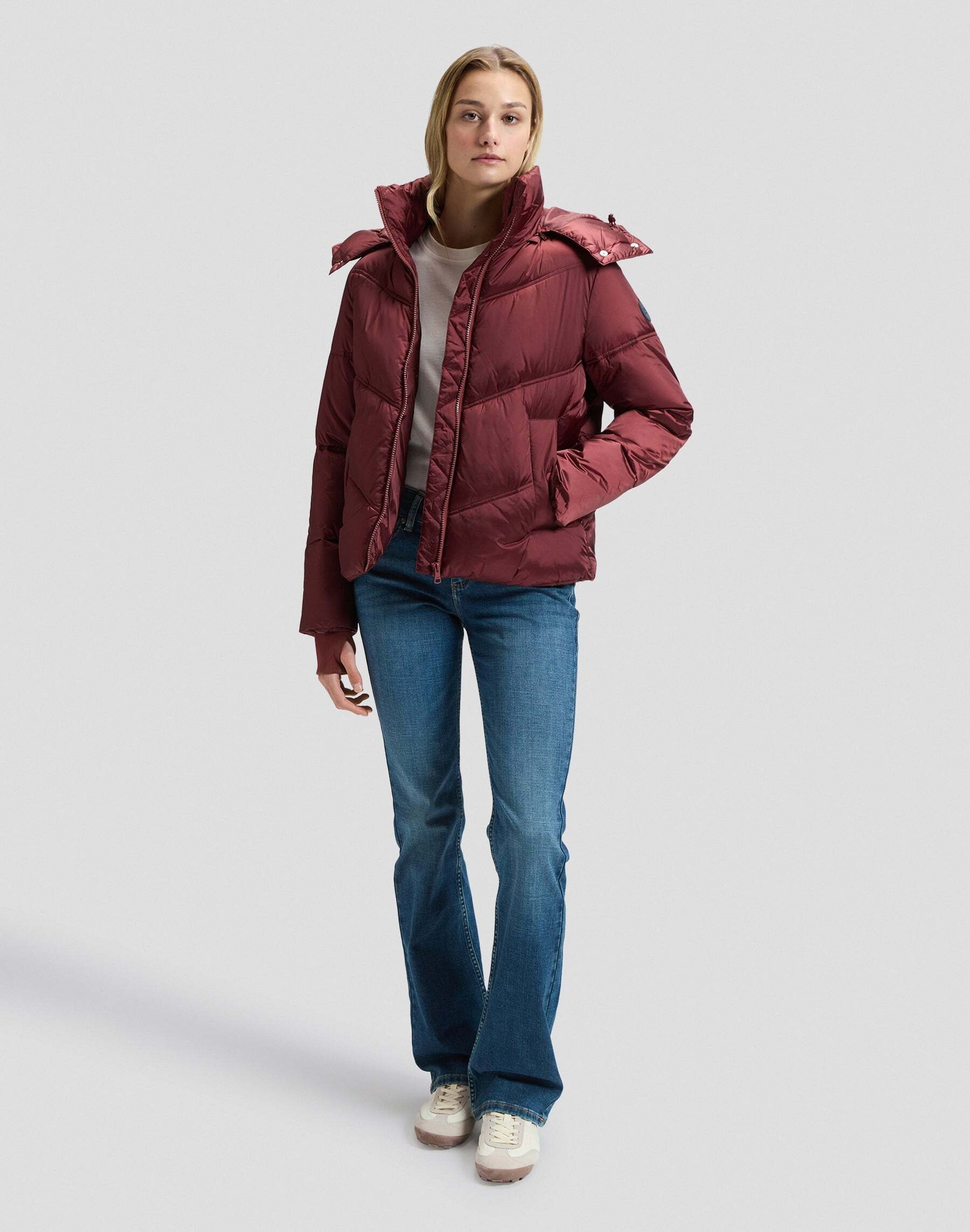 Lee® Veste d'hiver »Lee Winterjacke Short Hooded Puffer«