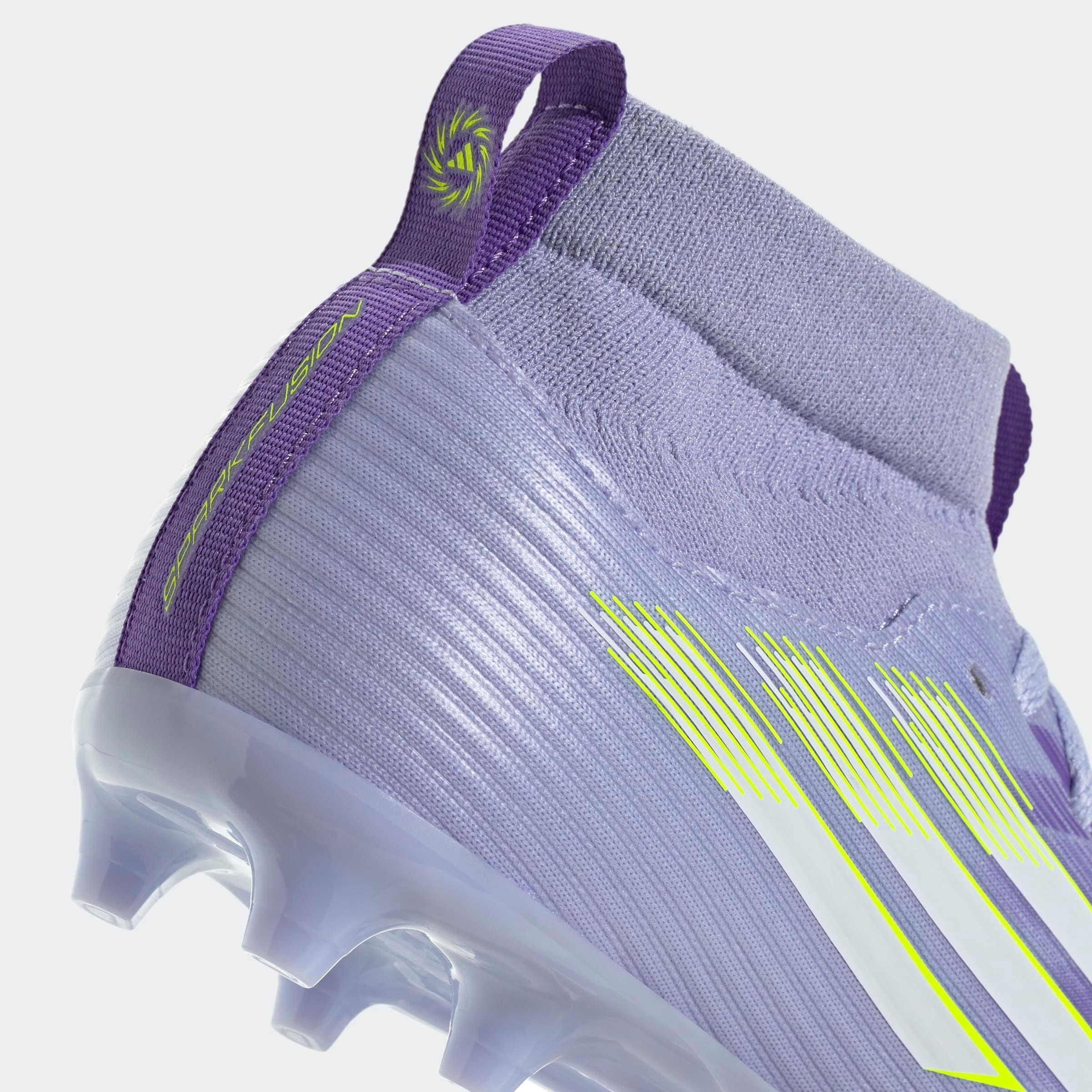 adidas Performance Fussballschuh »F50 SPARKFUSION LEAGUE FESTE BÖDEN/KUNSTRASEN E KINDER«, geeignet für Rasen- und Kunstrasenplätze