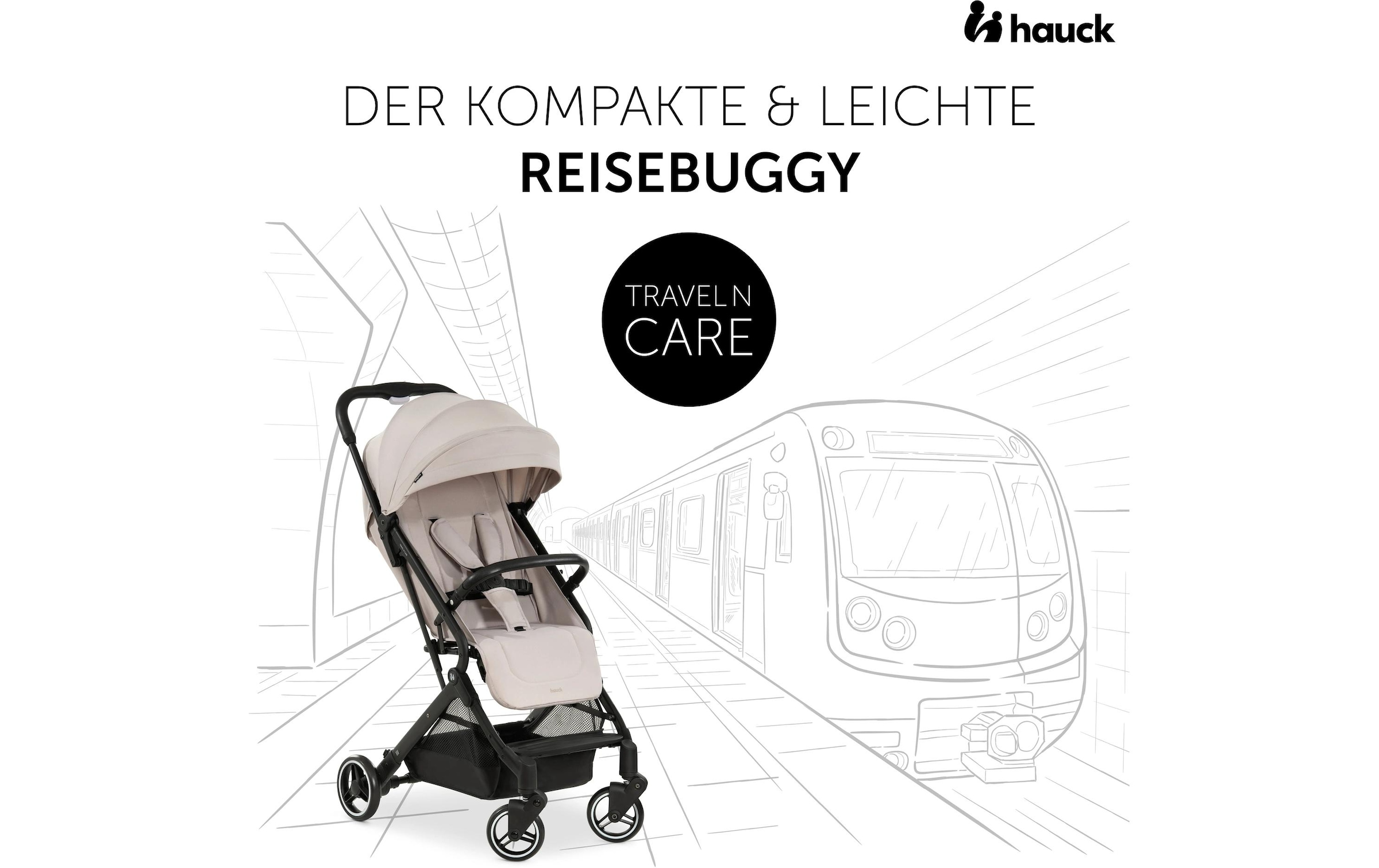 Hauck Kinder-Buggy »Travel N Care Plus«, 25 kg