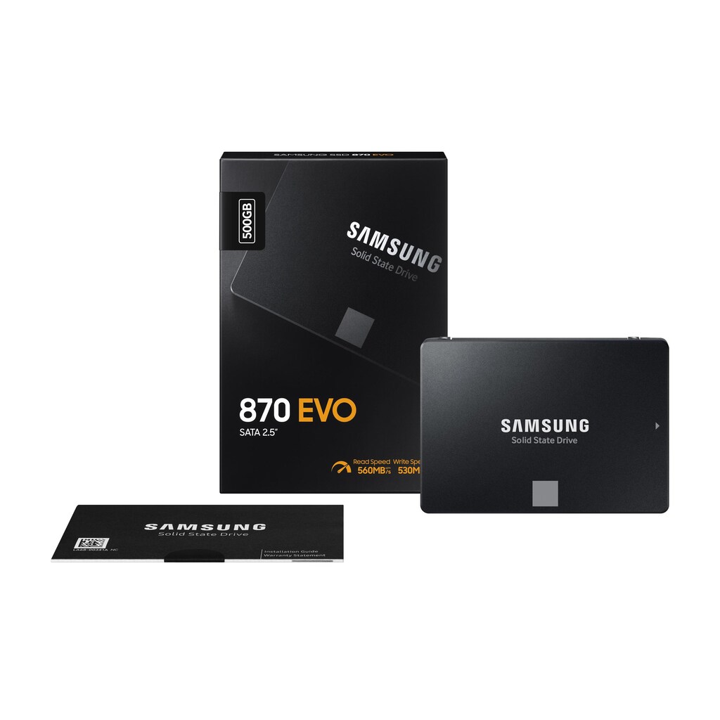 Samsung externe SSD »870 EVO 44683 SATA 500 G«