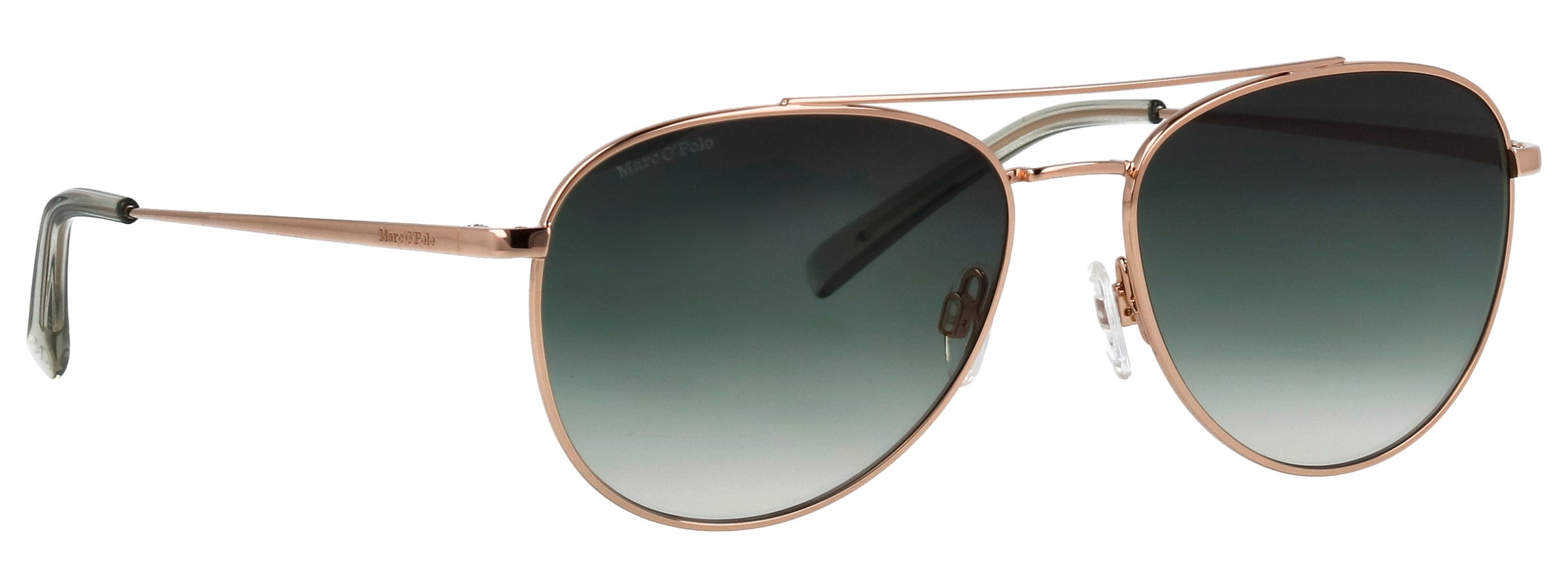 Marc O'Polo Pilotenbrille »Modell 505066« Logoschriftzug auf dem Glas