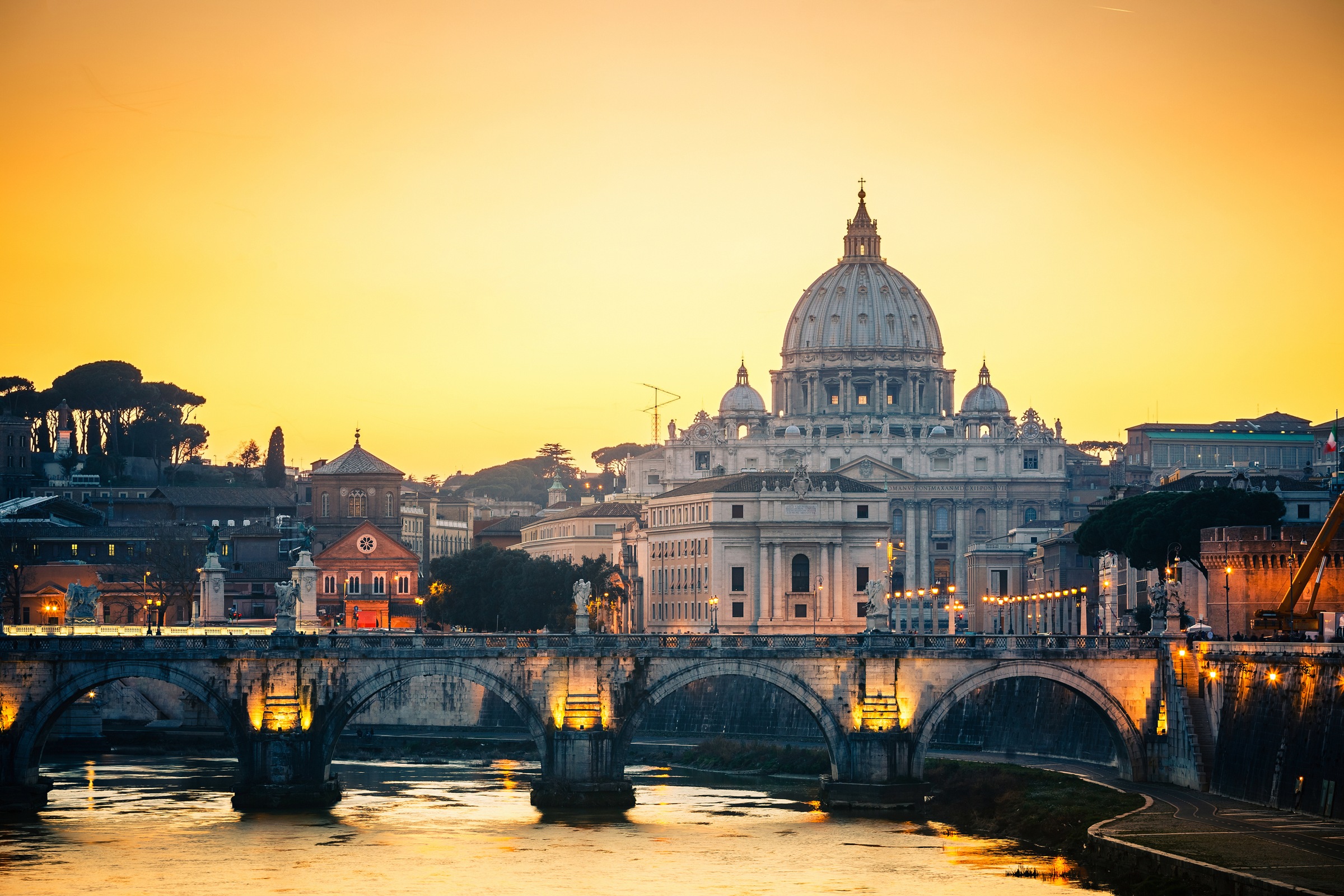 Image of Papermoon Fototapete »St. Peters Cathedral in Rome«, matt, BlueBack, 7 Bahnen, 350 x 260 cm bei Ackermann Versand Schweiz