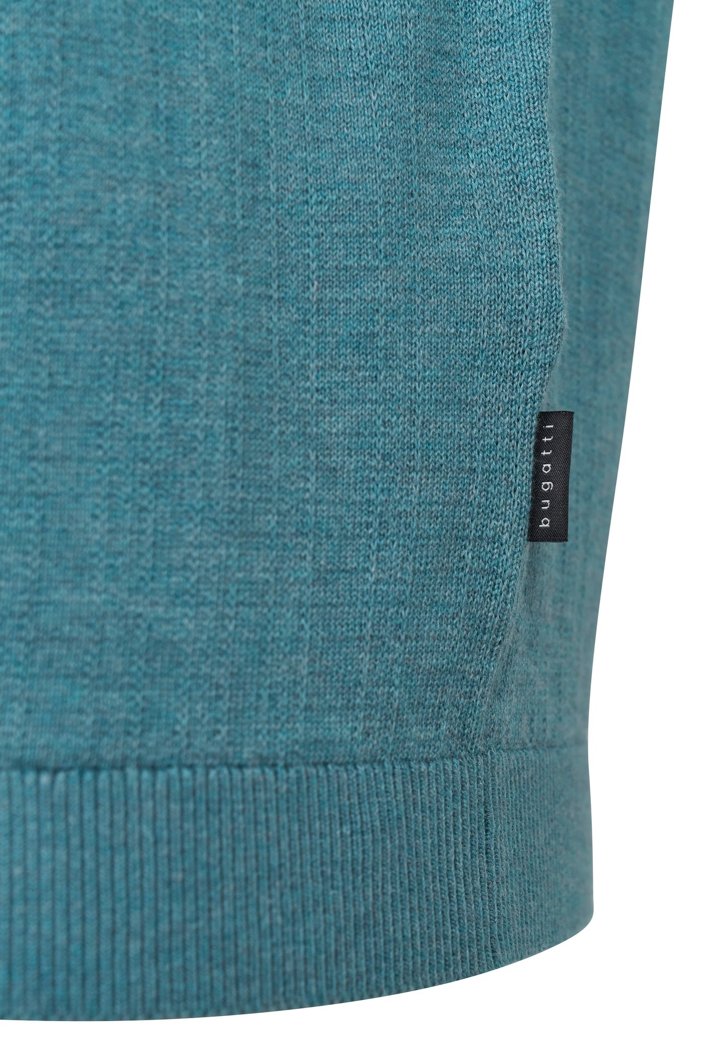 bugatti Poloshirt in feiner Strickstruktur