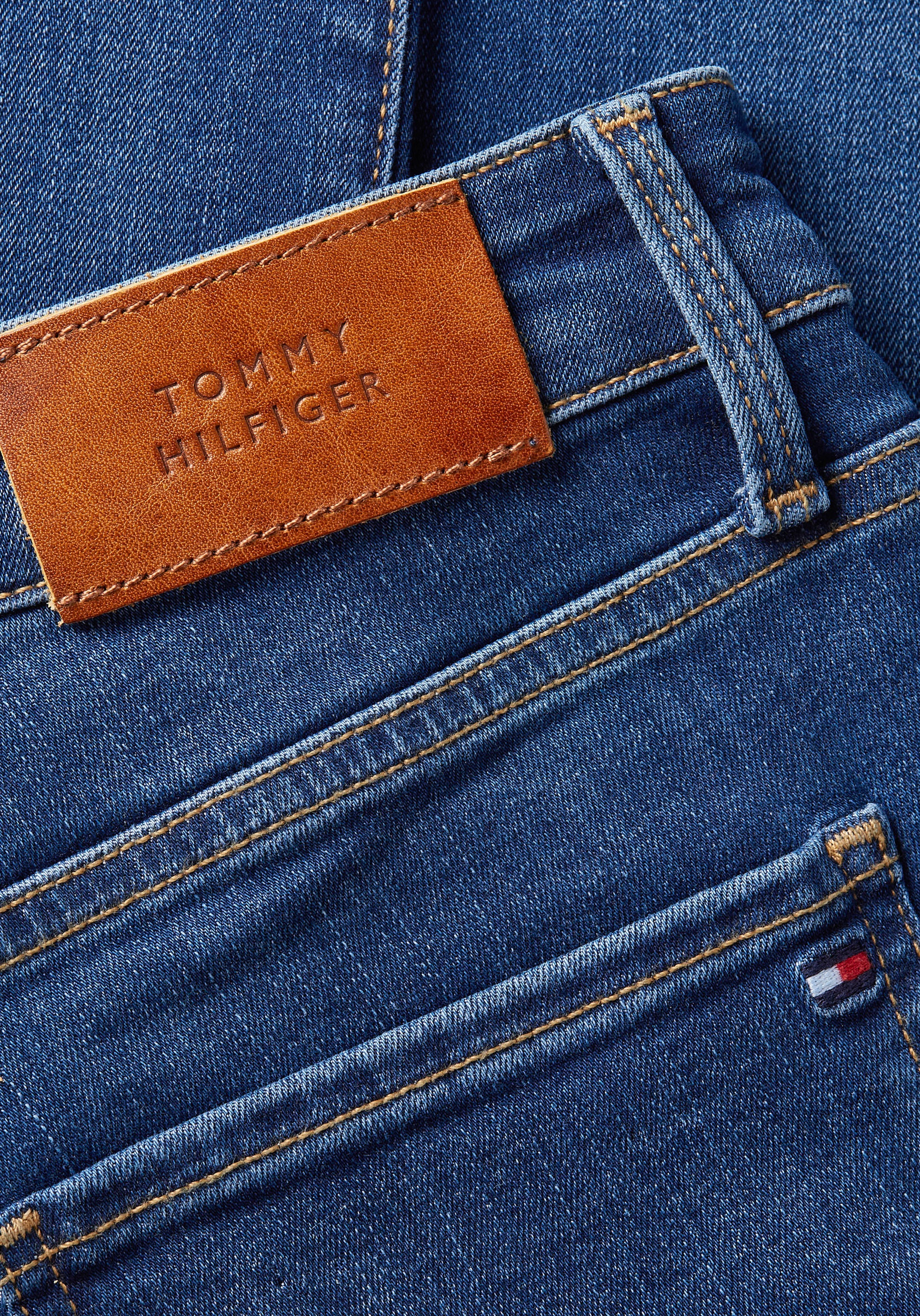 Tommy Hilfiger Skinny-fit-Jeans »TH FLEX HARLEM U SKINNY HW KAI«, in blauer Waschung