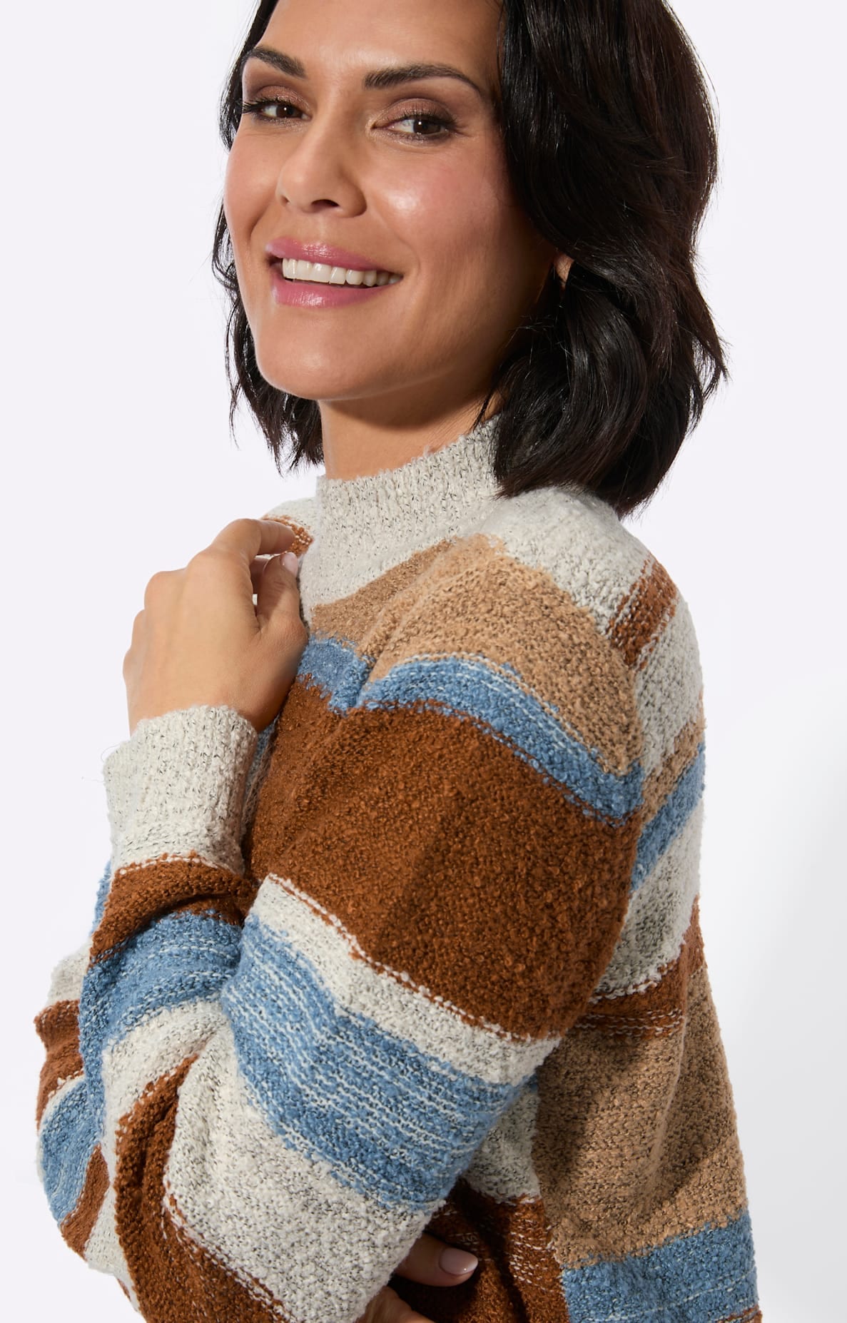 Casual Looks Stehkragenpullover »Stehkragen-Pullover«