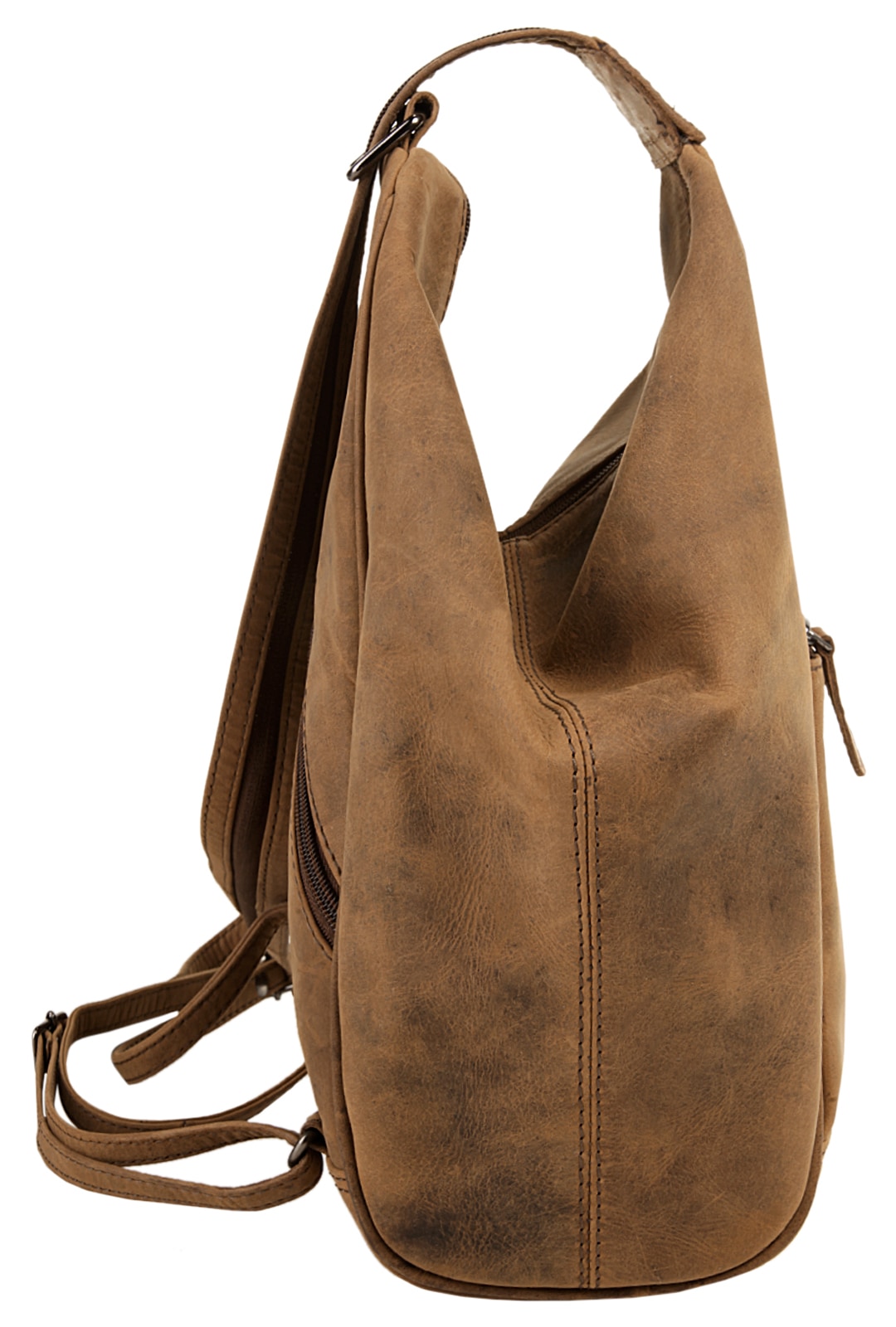 Bagan Cityrucksack, echt Leder