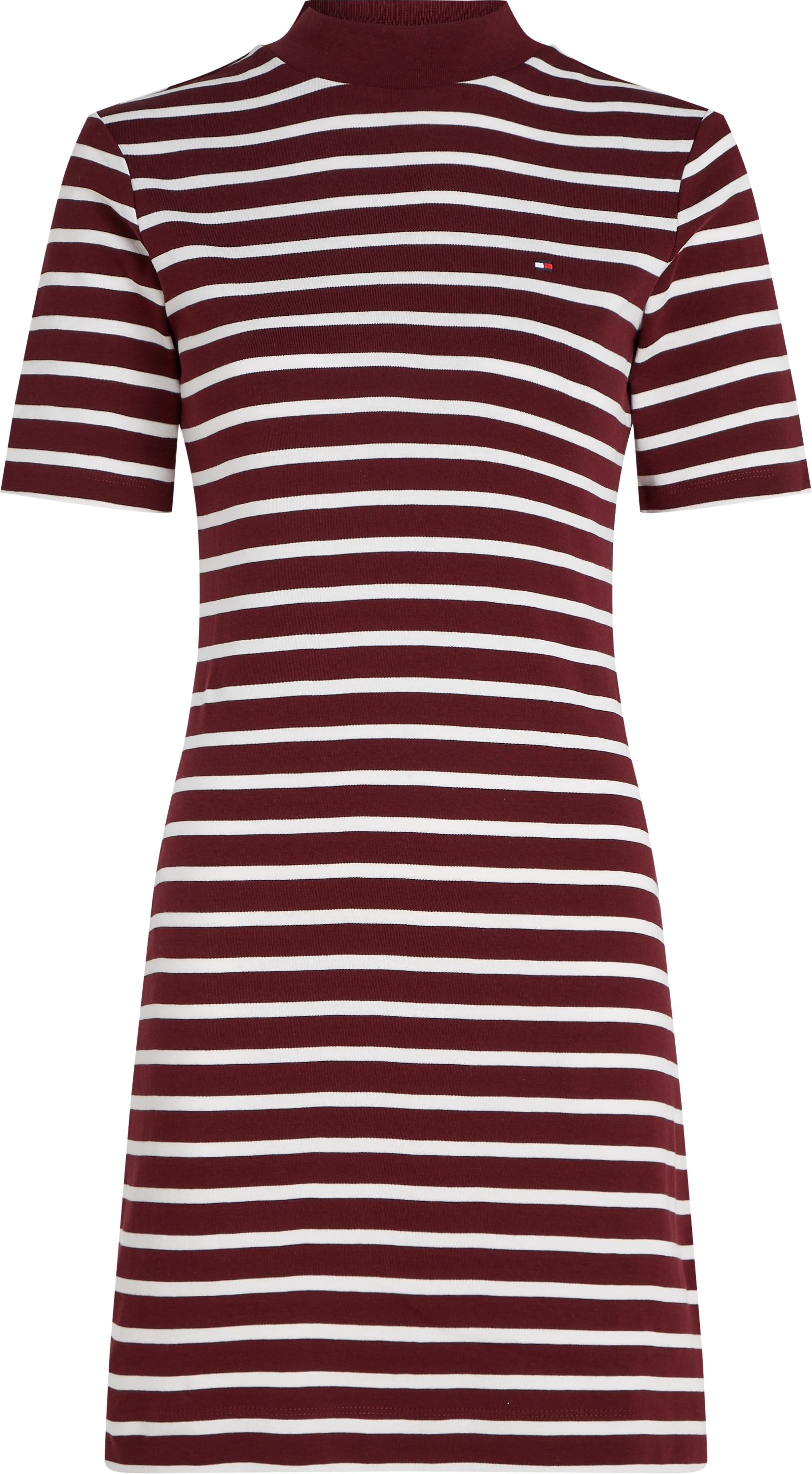 Tommy Hilfiger Shirtkleid »SLIM CODY MOCK-NK DRESS«, mit Mock-neck