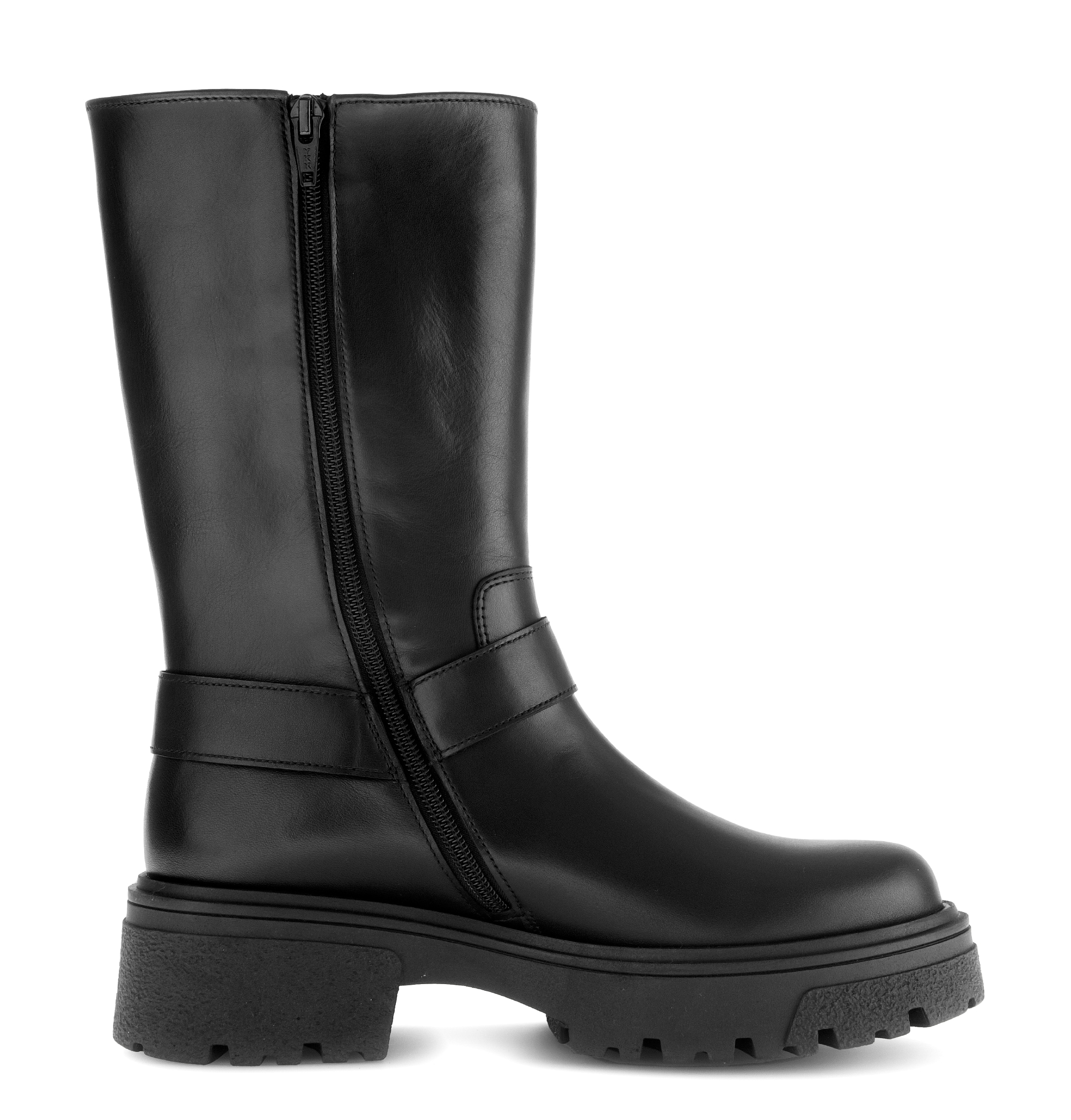 Gabor Bottes  à talon bloc, bottines courtes, boots avec clous et lanière décorative