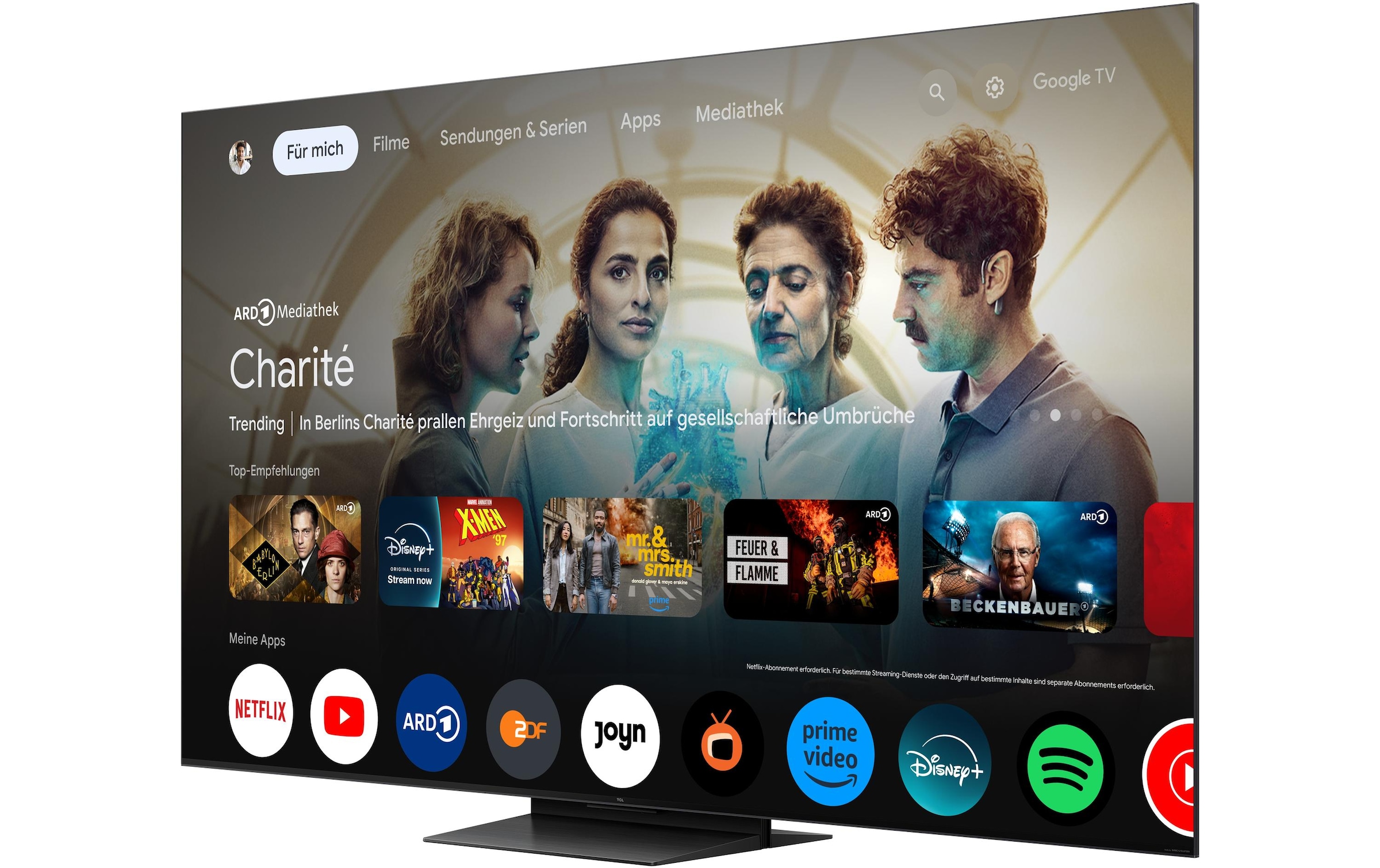   Téléviseur QLED »65C7K« 165 cm/65 ″