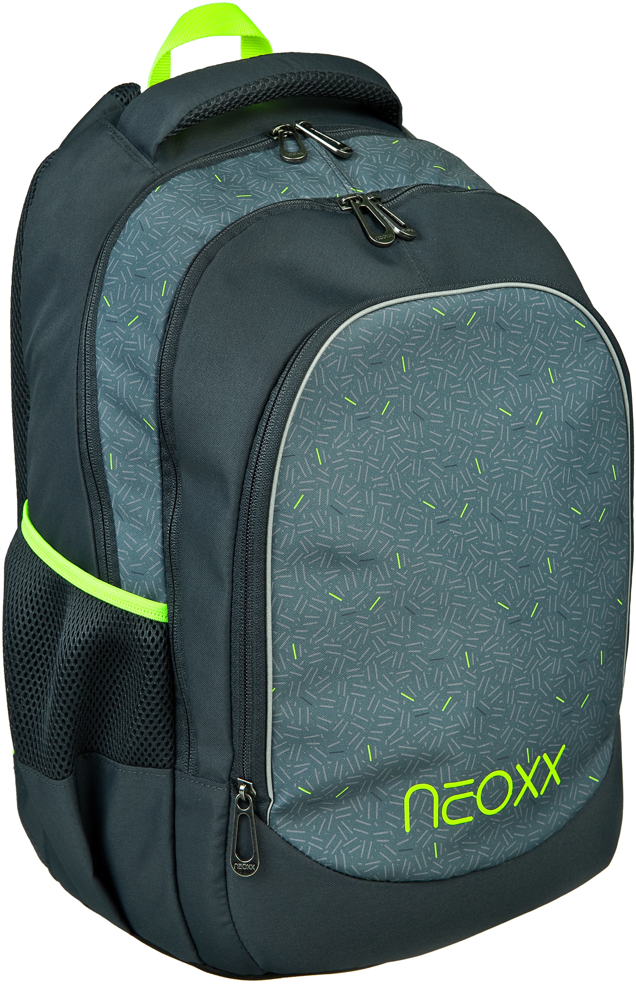Image of neoxx Schulrucksack »Fly, Boom«, Reflektionsnaht, aus recycelten PET-Flaschen bei Ackermann Versand Schweiz