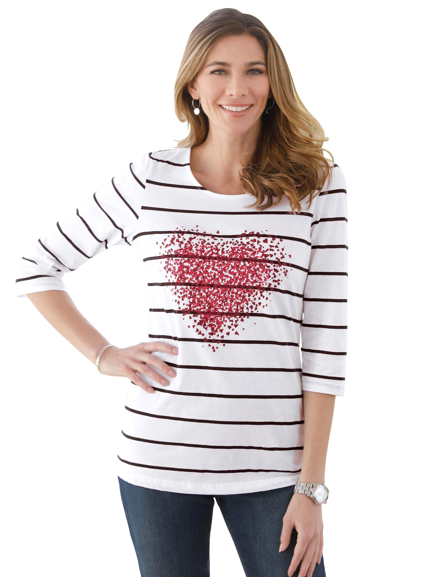 Shirt im frischen Dessin