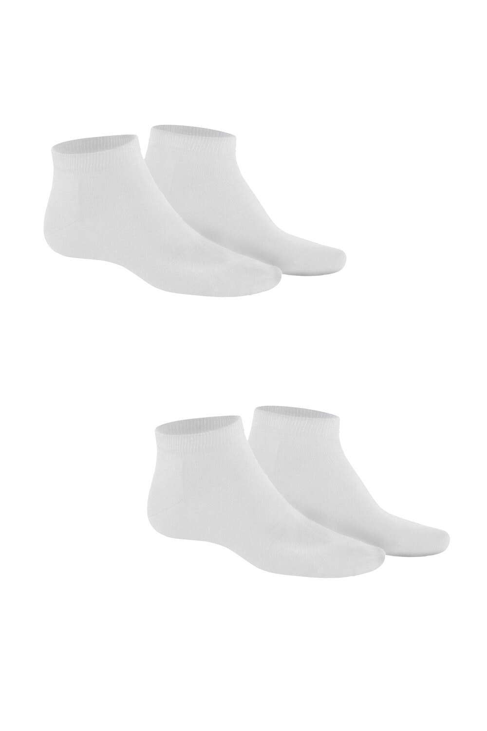 Image of Hudson Sneakersocken "ONLY 2-PACK" 2er Pack, Komfortbund mit weitem Fussausschnitt