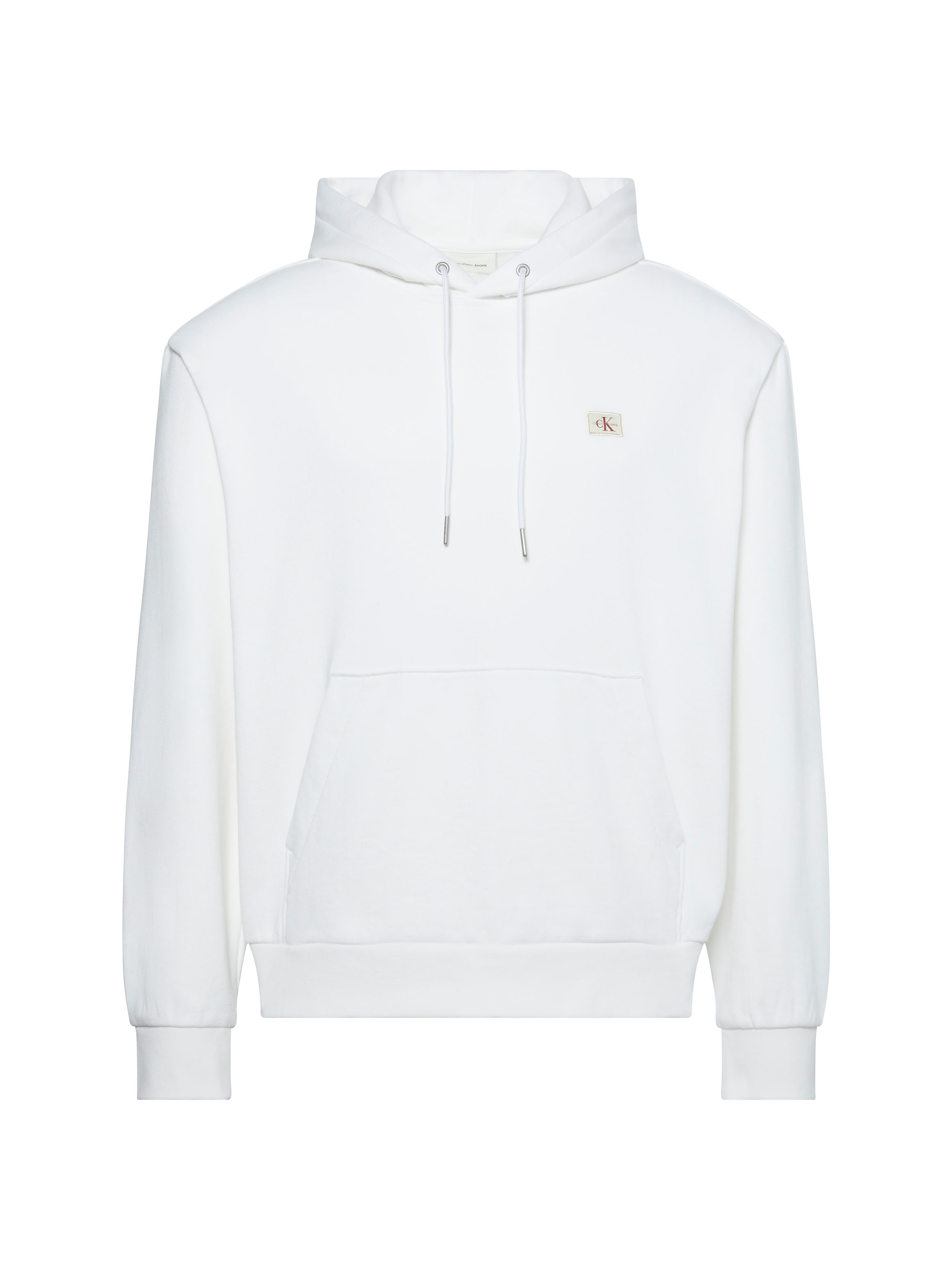Calvin Klein Jeans Sweat à capuche »400GSM TERRY BADGE HOODIE«, Mit Rundhalsausschnitt

