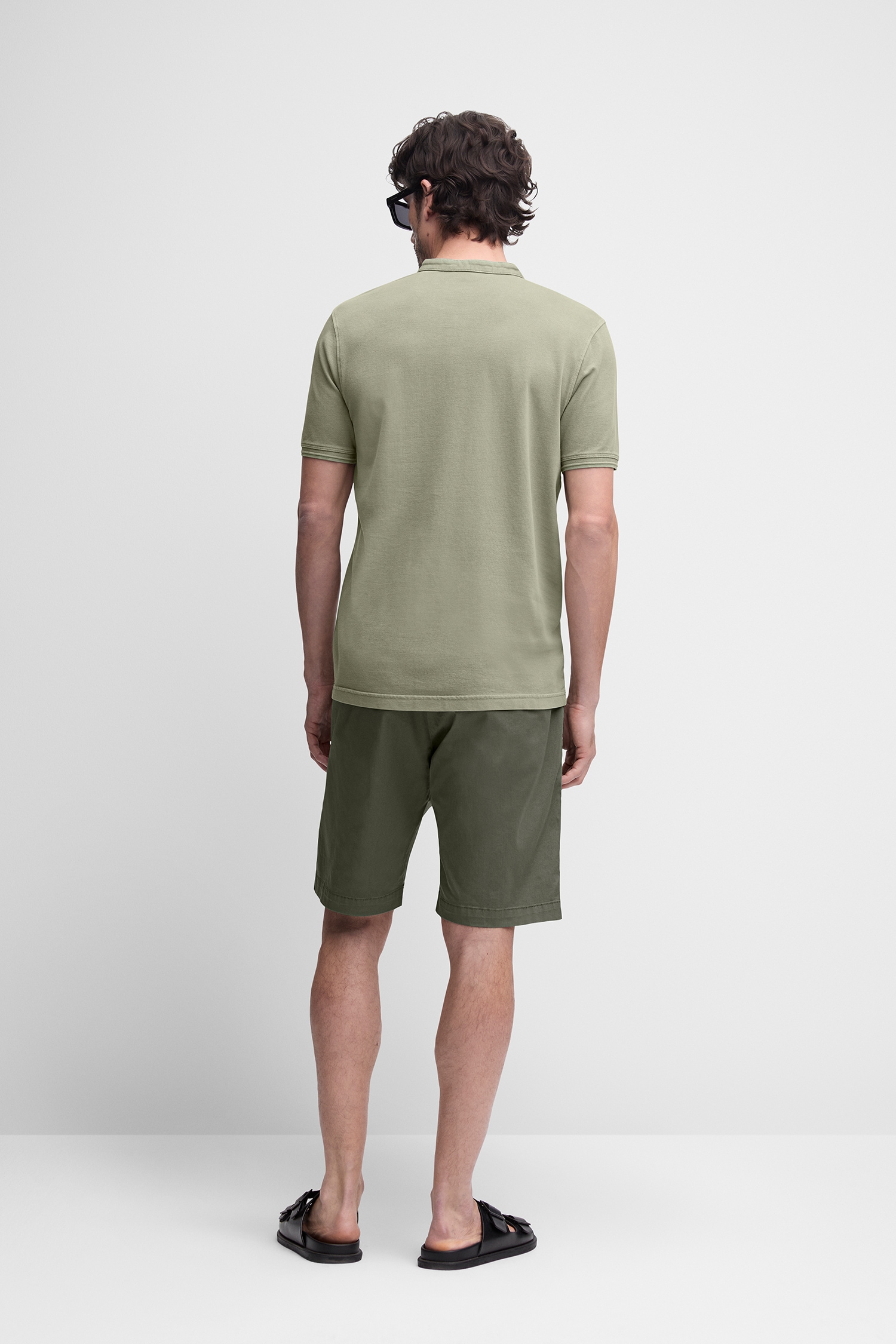 Cinque T-shirt »CILANO« Rundhalsausschnitt mit kurzer Knopfleiste, Relaxed Fit