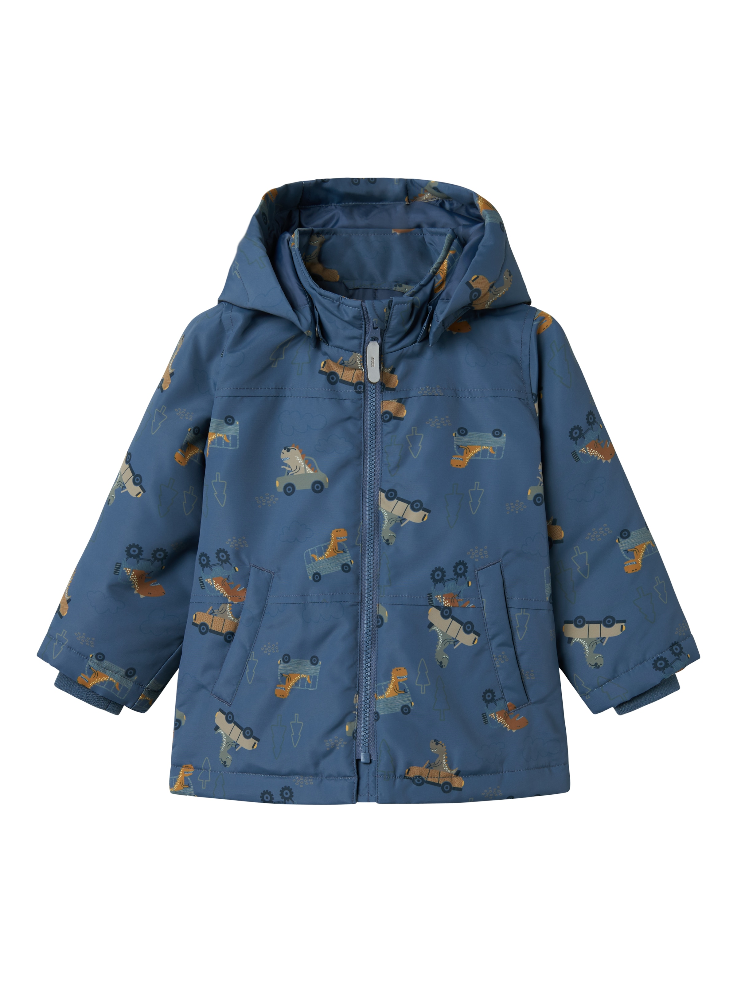Name It Outdoorjacke »NMMMAX PA JACKET AOP NOOS«, mit Kapuze