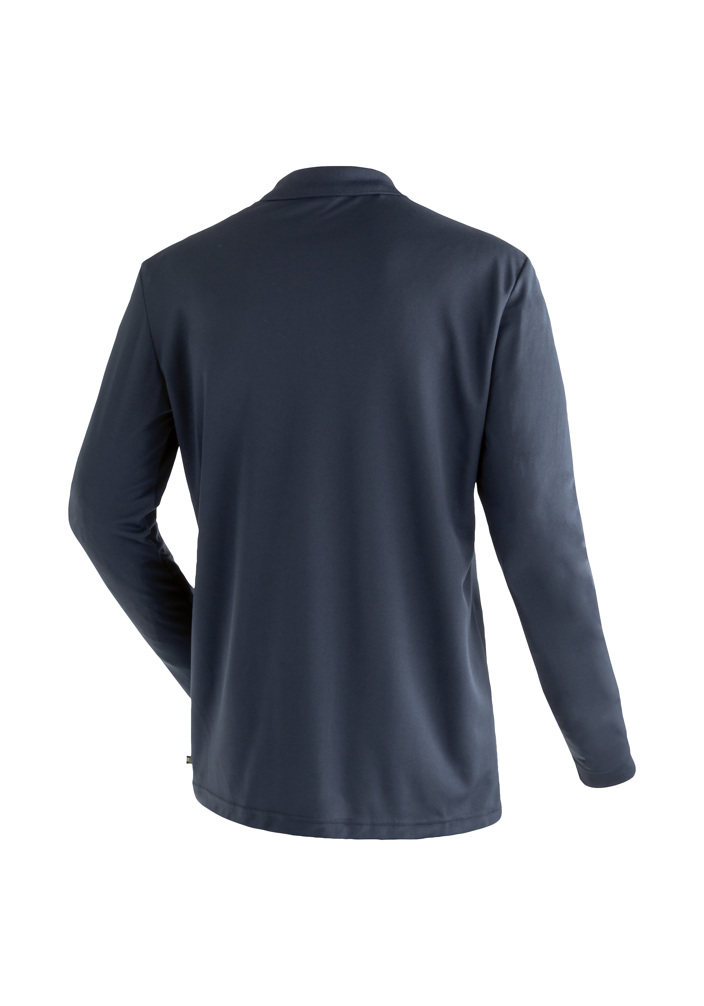 Maier Sports Polo à manches longues »Ulrich L/S« Polo homme manches longues, t-shirt fonctionnel léger, coupe régulière
