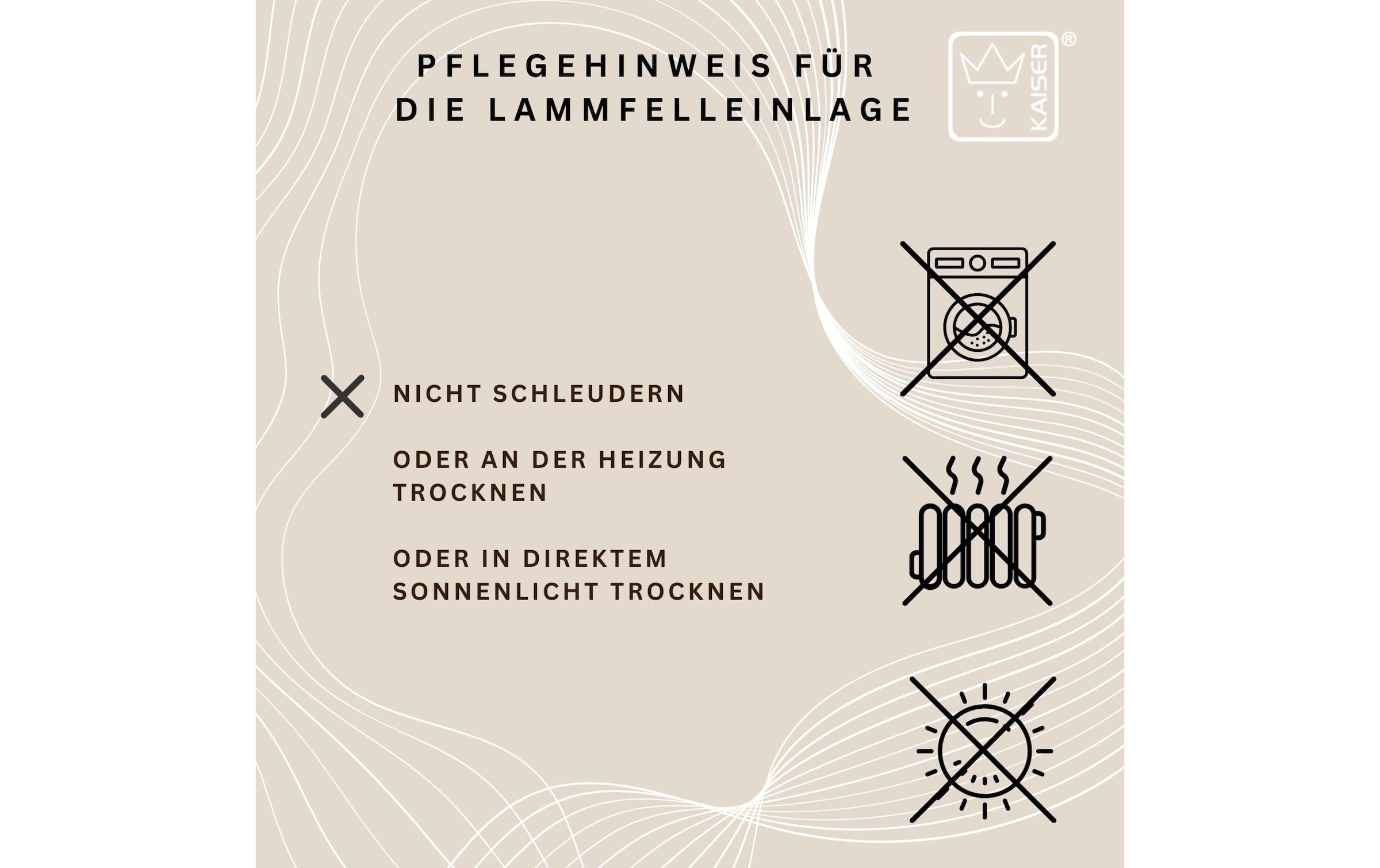 Kaiser Fusssack »Sheep«