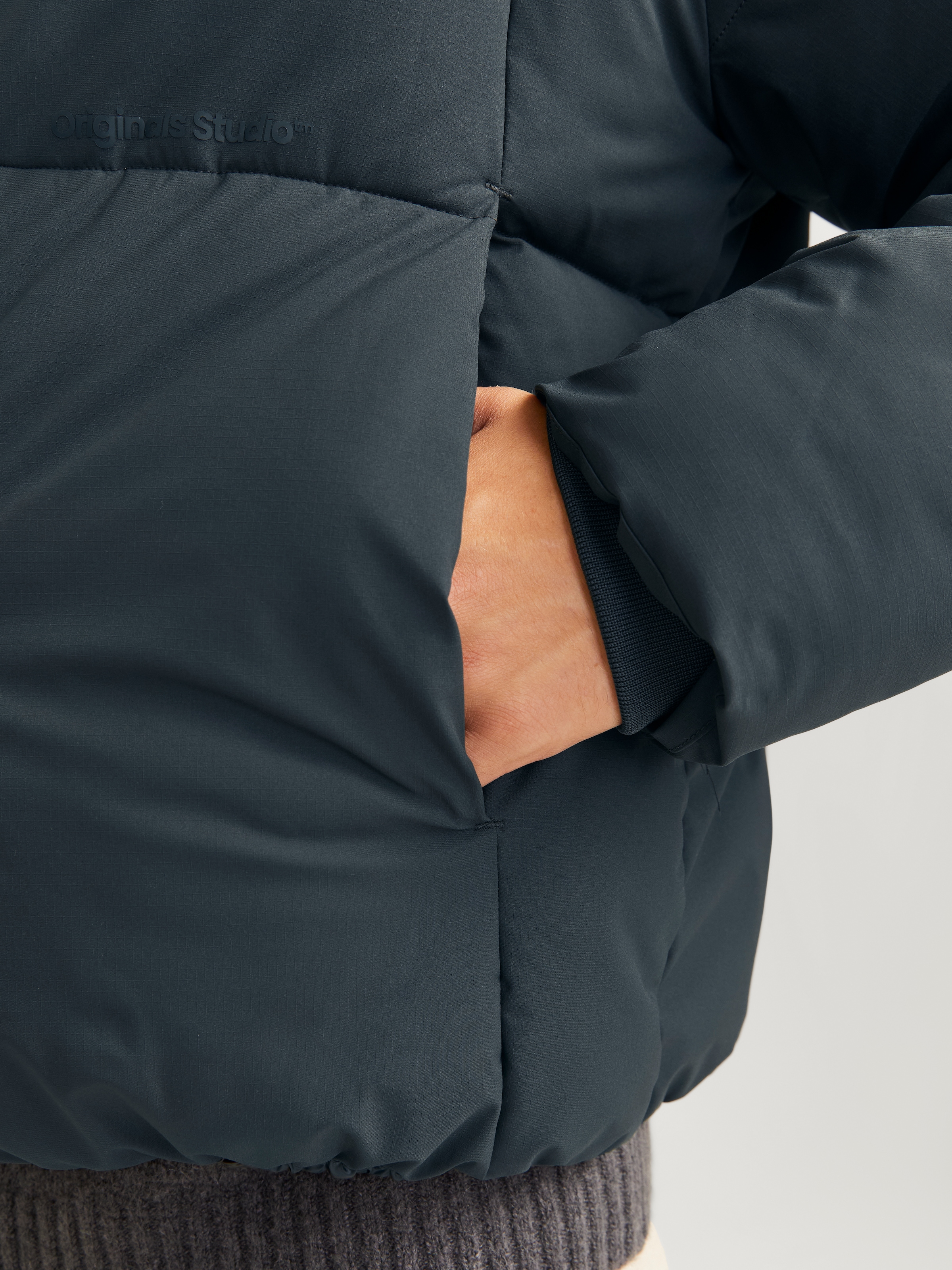 Jack & Jones Steppjacke »JORVESTERBRO PUFFER JACKET AW24 SN« mit Kapuze