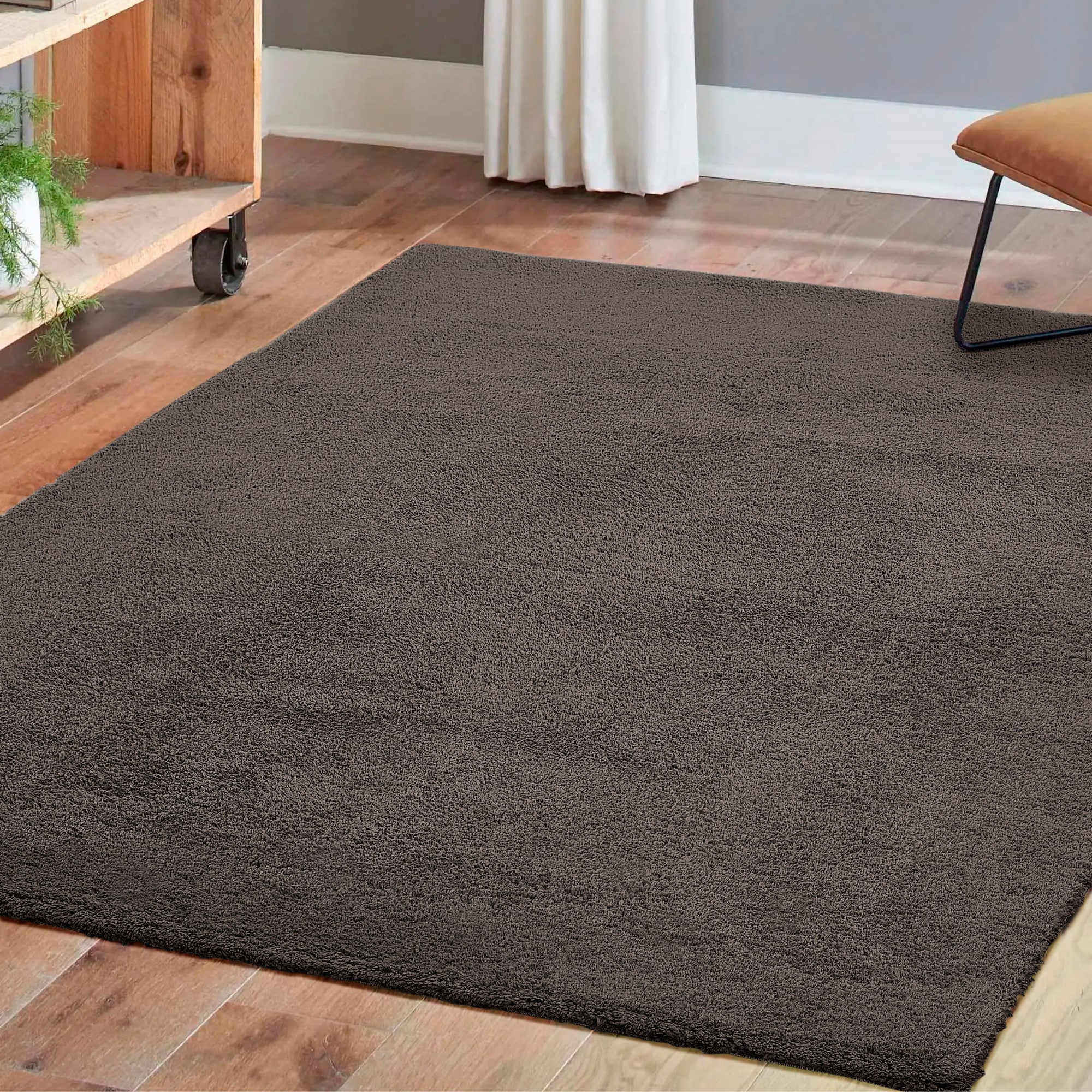 Image of Andiamo "San Paolo" rechteckig 27 mm Höhe Uni Farben, weiche Qualität, ideal im Wohnzimmer & Schlafzimmer