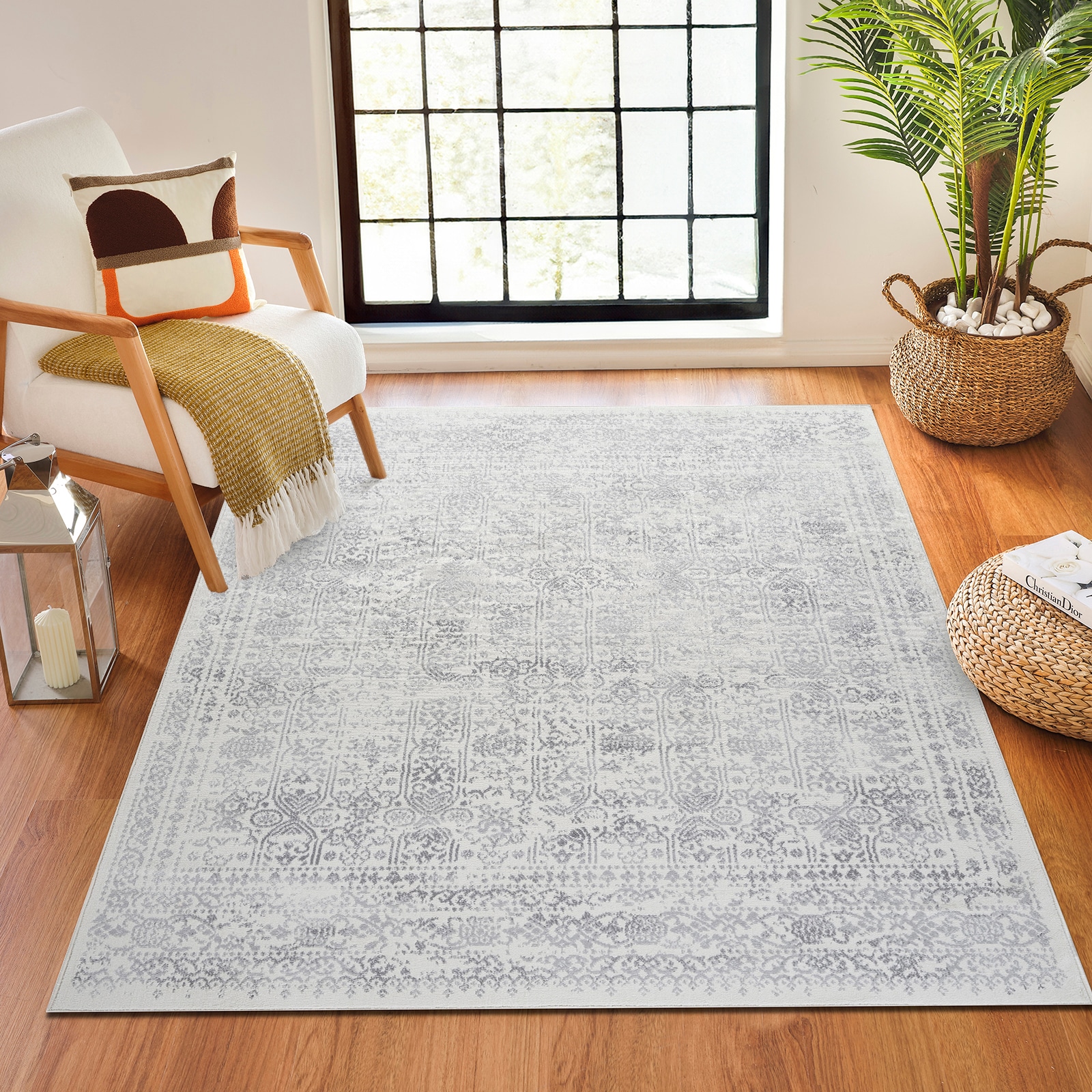 Image of Livabliss Teppich "OTTAWA" rechteckig 10,98 mm Höhe Vintage Orient Teppich im Boho Stil