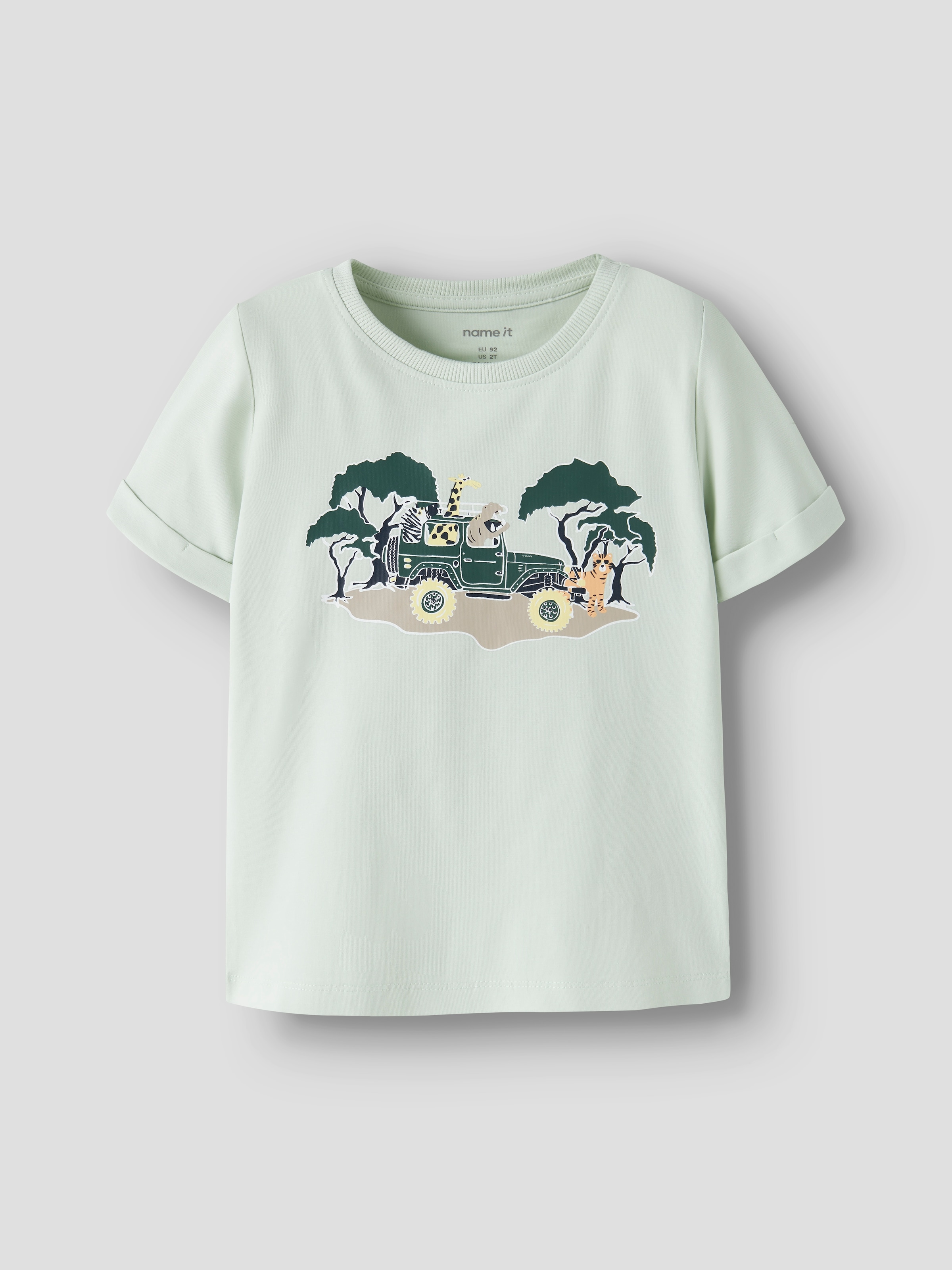 Name It T-shirt »NMMVUX 2P SS TOP« Paquet, 2 Baumwollmischung, normal geschnitten