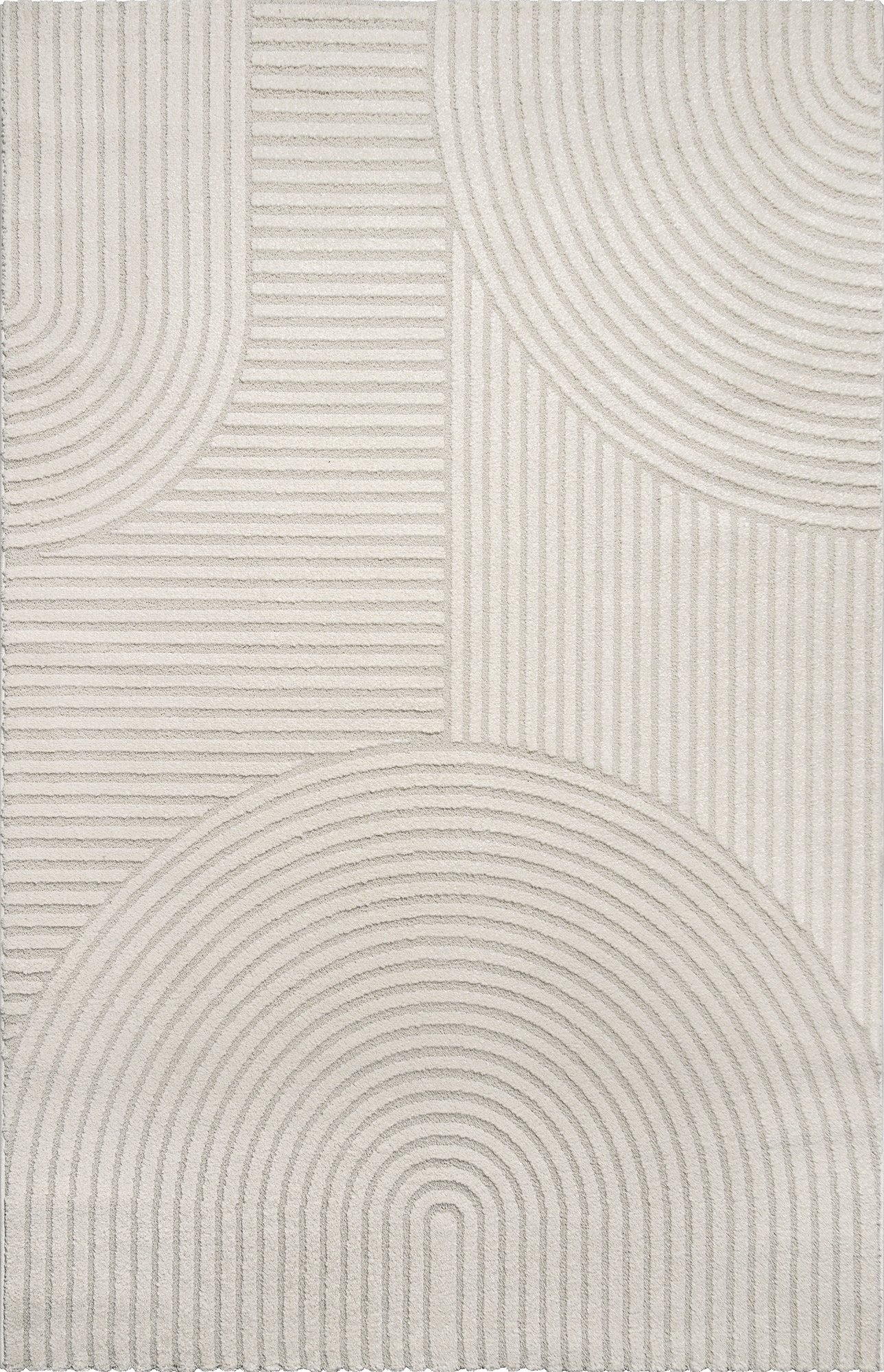 merinos Teppich »Elio 6«, rechteckig, 16 mm Höhe, moderner Kurzflor Teppich mit Hoch-Tief-Effekt, 3D Effekt