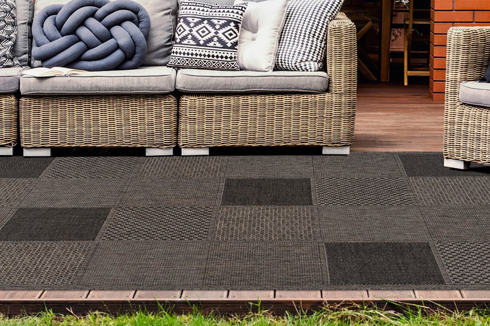 Image of LALEE Läufer "Sunset 605" rechteckig 5 mm Höhe In- und Outdoor geeignet, pflegeleicht, Wohnzimmer
