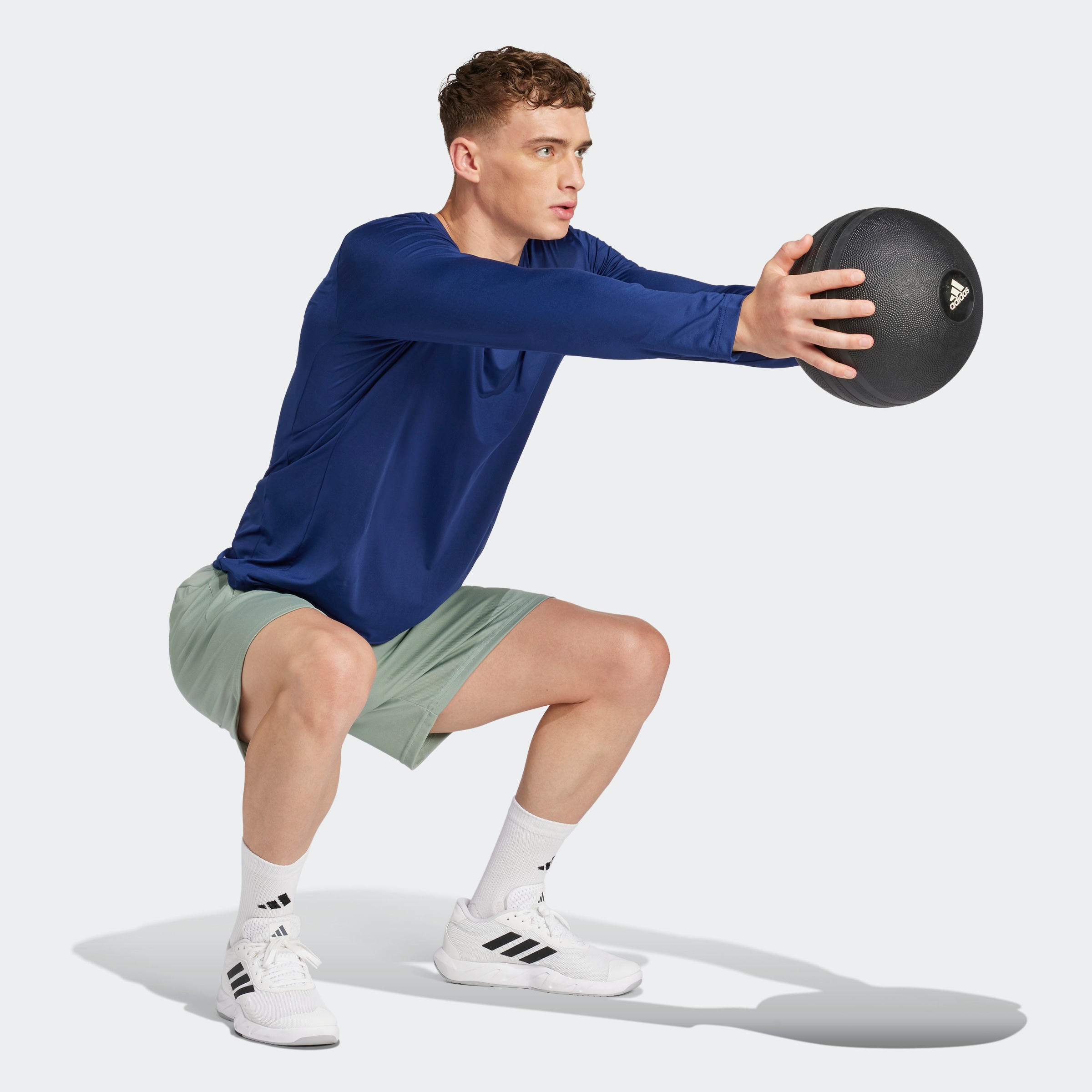 adidas Performance Shorts »TRAIN ESSENTIALS LOGO TRAINING«, (1 tlg.)