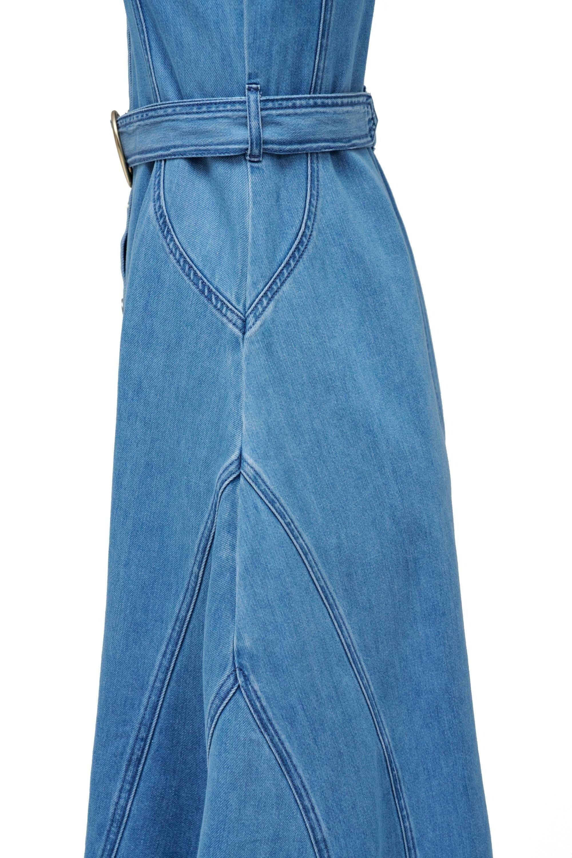 Salsa Midikleid »Salsa Jeans Midikleid Sleeveless Belt«