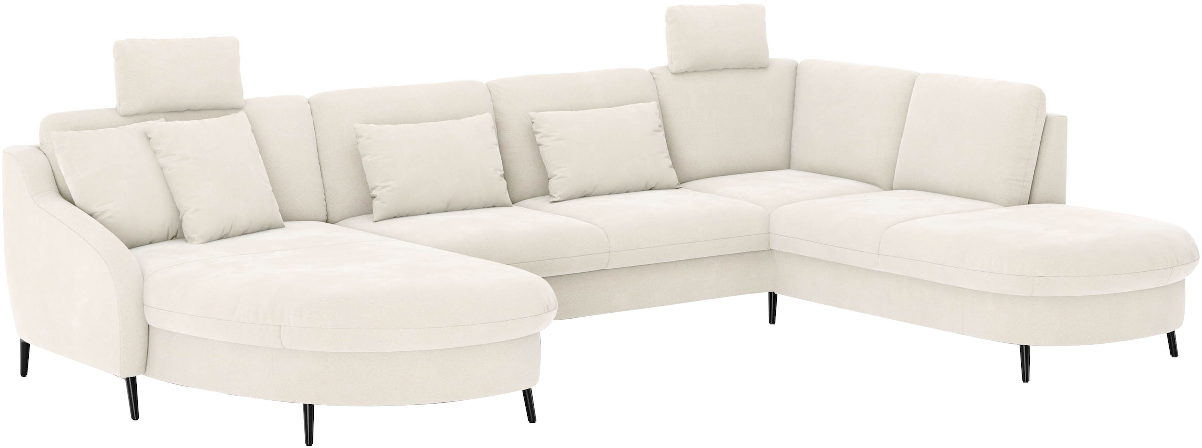 sit&more Wohnlandschaft »Soul U-Form« wahlweise mit Bett und Bettkasten