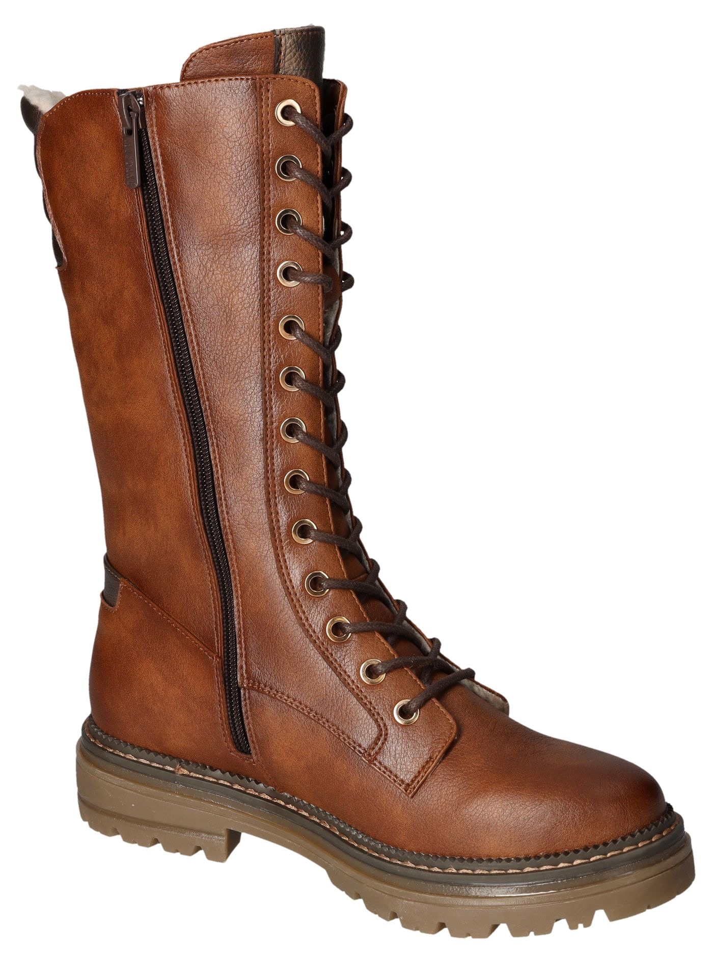 Mustang Shoes Winterstiefel, Schnürstiefel, Winterboots mit Innenreissverschluss