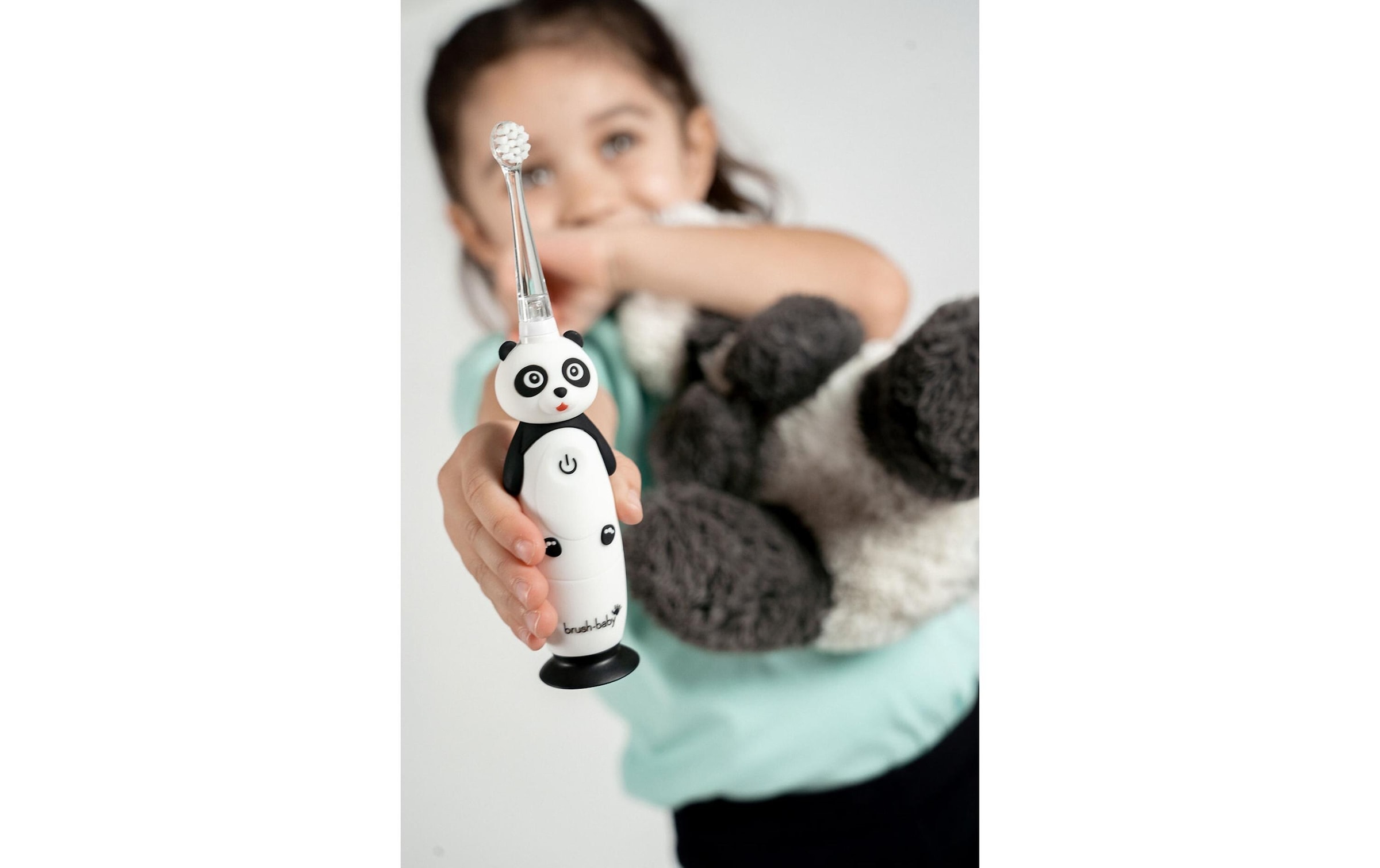   Elektrische Zahnbürste »brush-baby WildOne Panda«