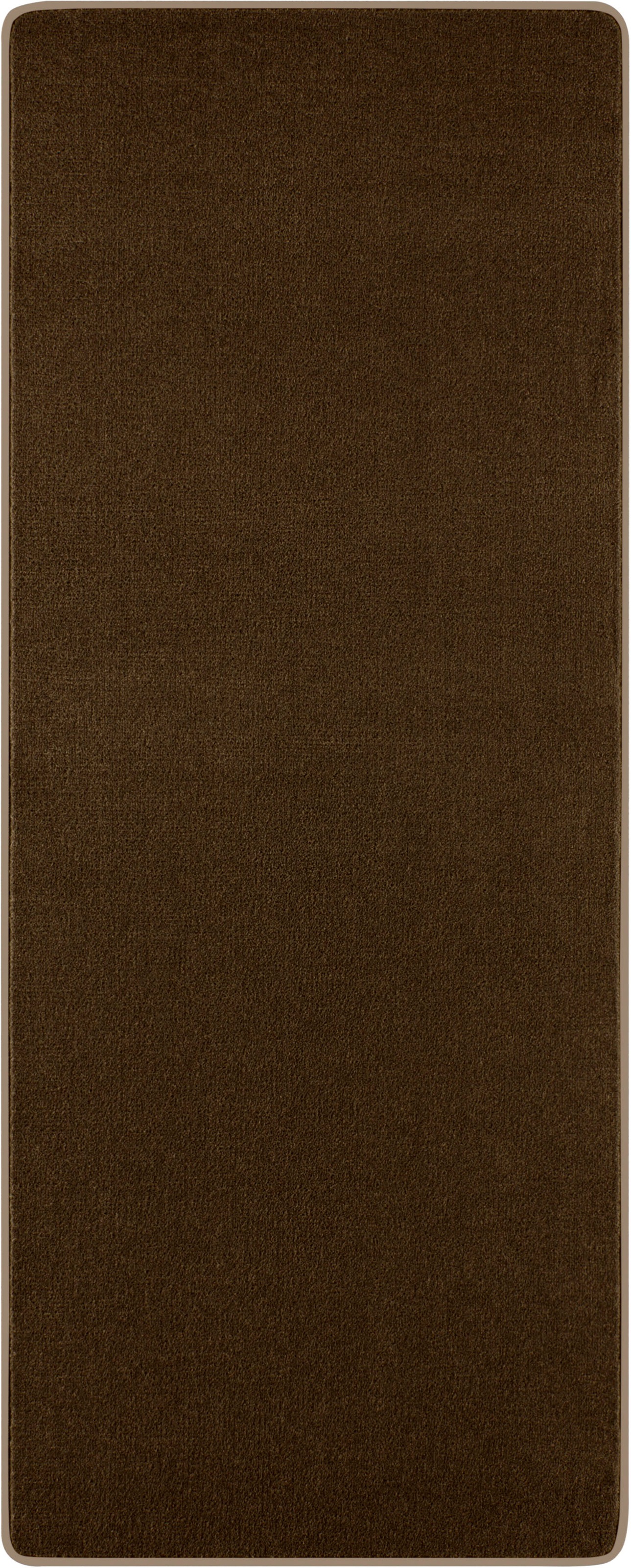 Image of HANSE Home Läufer »Shashi«, rechteckig, 8,5 mm Höhe, Robuster Kurzflor, Unifarben, farblich passende Kettelung, Wohnzimmer, Schlafzimmer, Arbeitszimmer, Robust, Pflegeleicht bei Ackermann Versand Schweiz