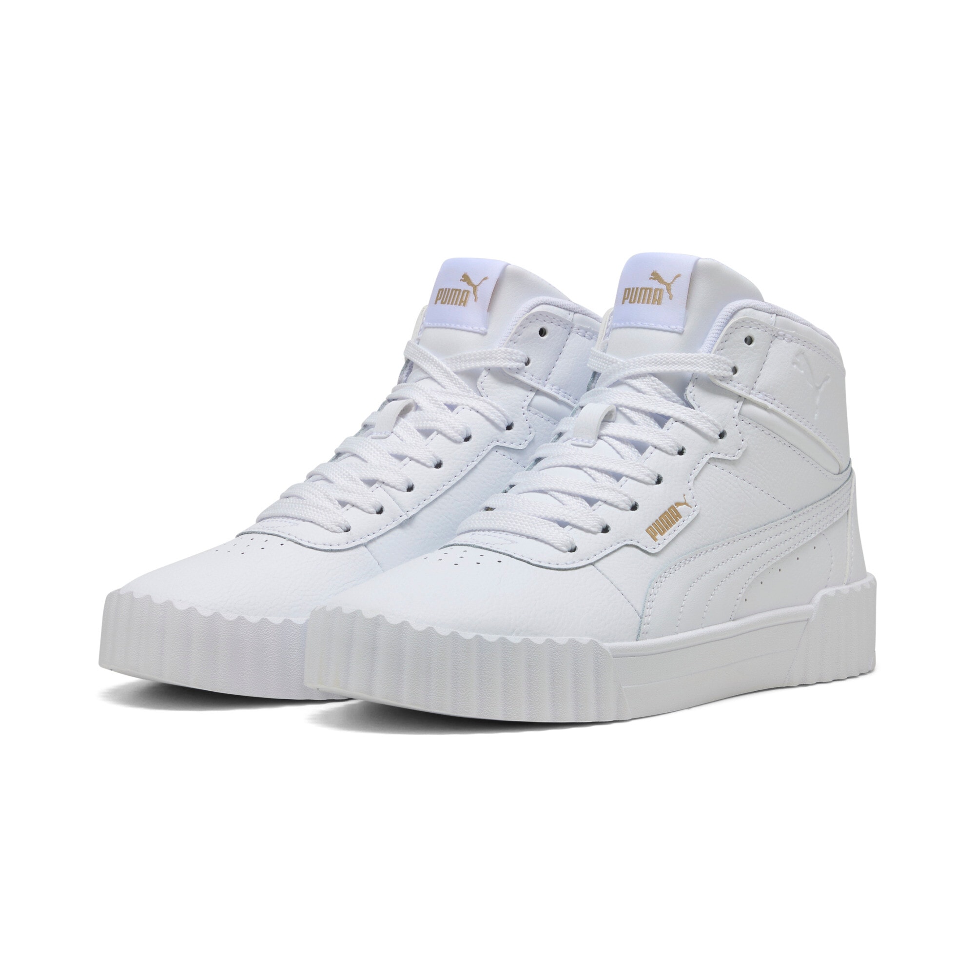 Image of PUMA Sneaker "CARINA 3.0 MID" knöchelhoher Schnitt, Schnürung, nicht herausnehmbare Innensohle
