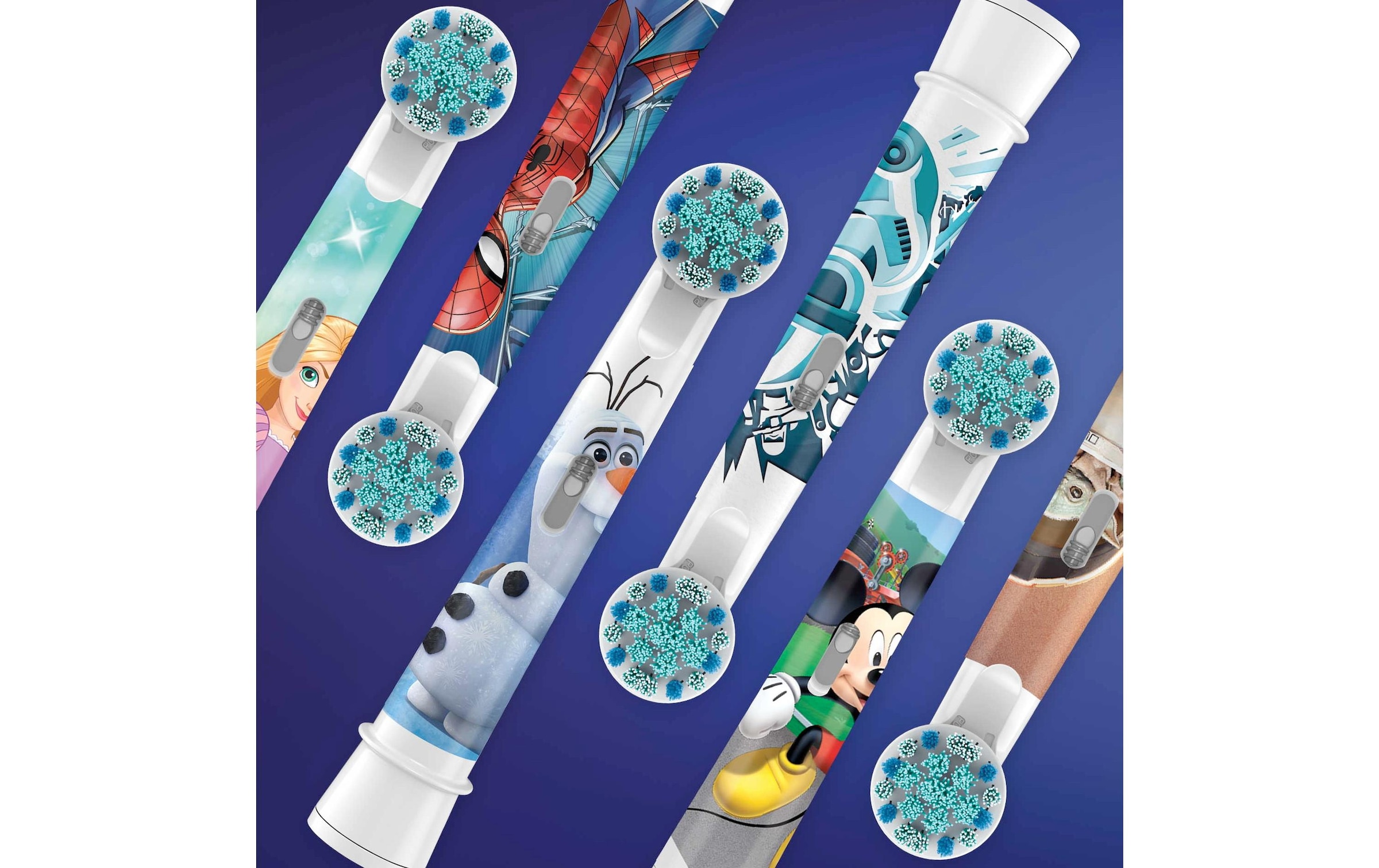   Aufsteckbürsten »Kids Frozen 8er«