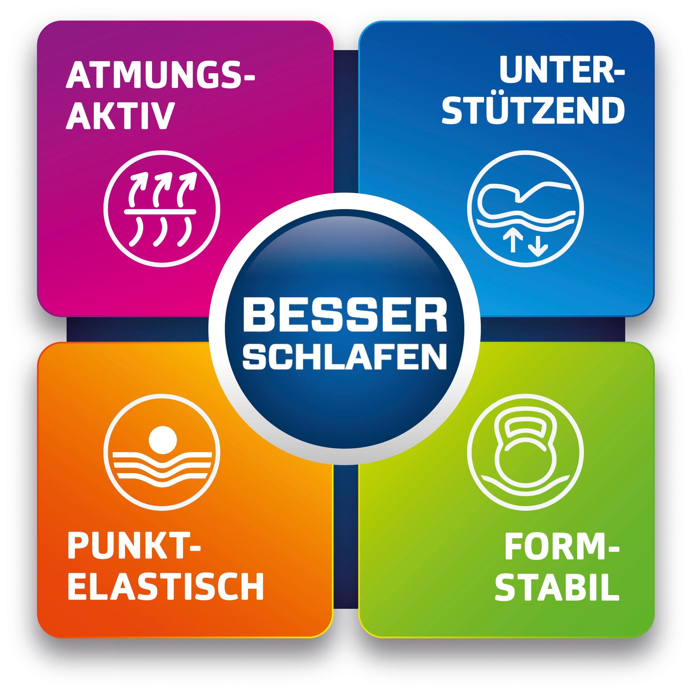 f.a.n. Schlafkomfort Topper »Mabona TKS«, (1 St.), Mit Sommer- und Winterseite!