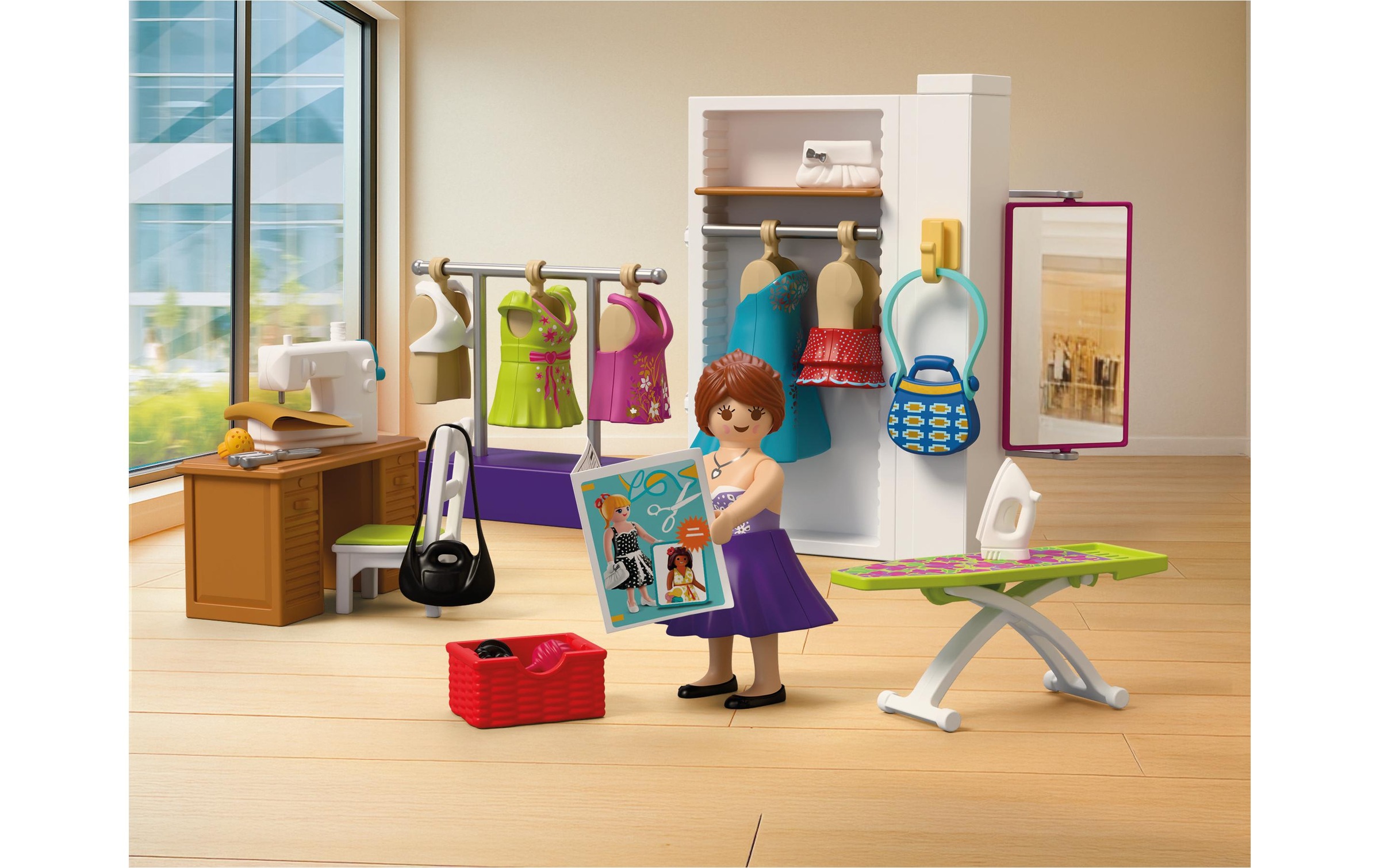 Playmobil® Jeu de construction »Modedesignerin (72082), My Life« Made in Europe