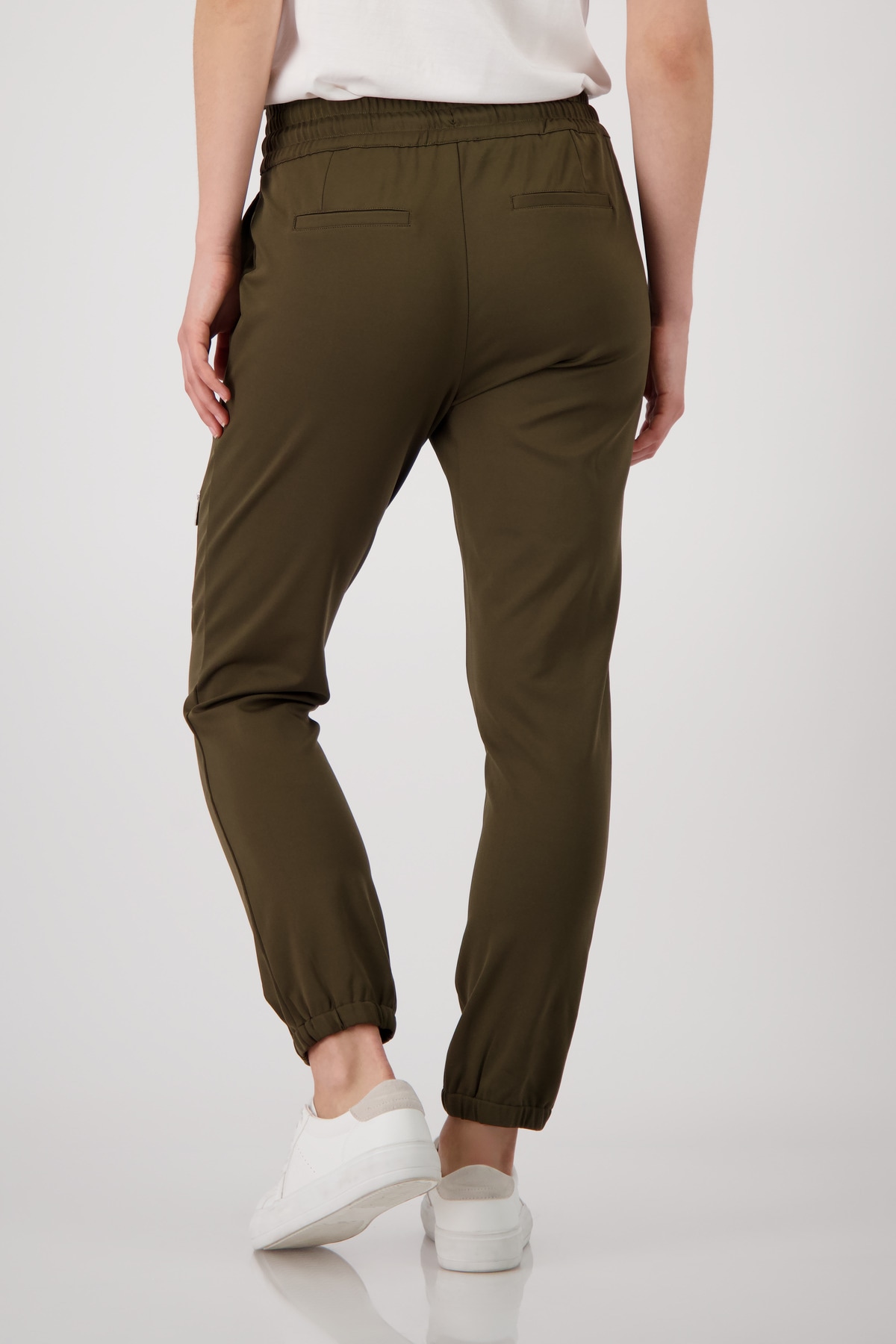 Monari Jogger Pants »Hose Jill Basic«  mit Reissverschlusstasche