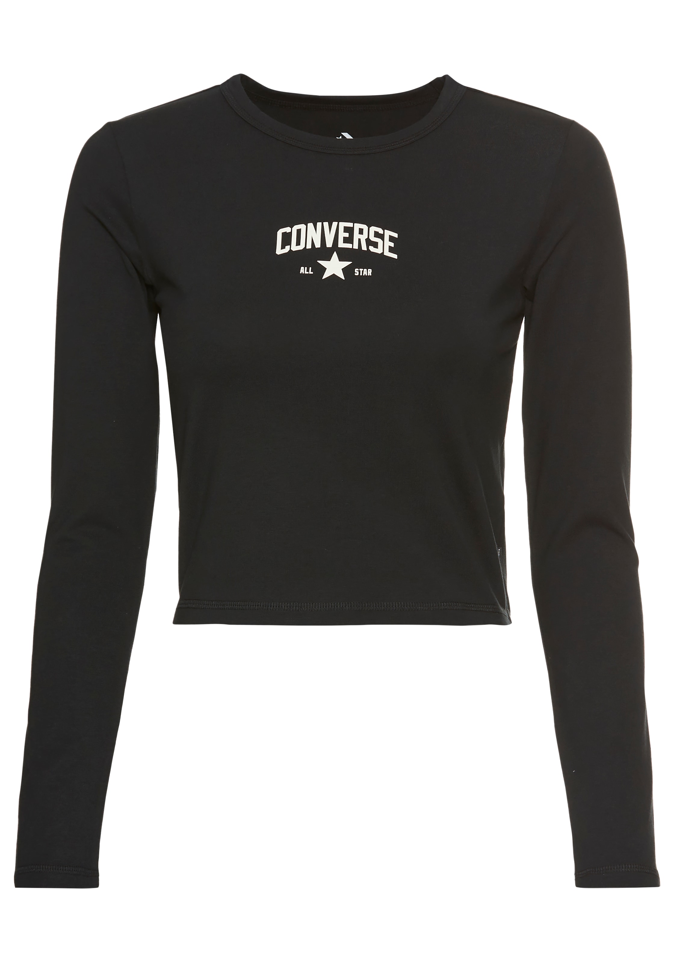 Image of Converse Longsleeve mit Langarm-Design, aus elastischer Baumwollmischung