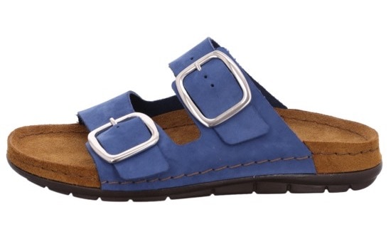 Image of Rohde Pantolette "Rodigo" Sommerschuh, Schlappen mit Softfussbett und Keilabsatz