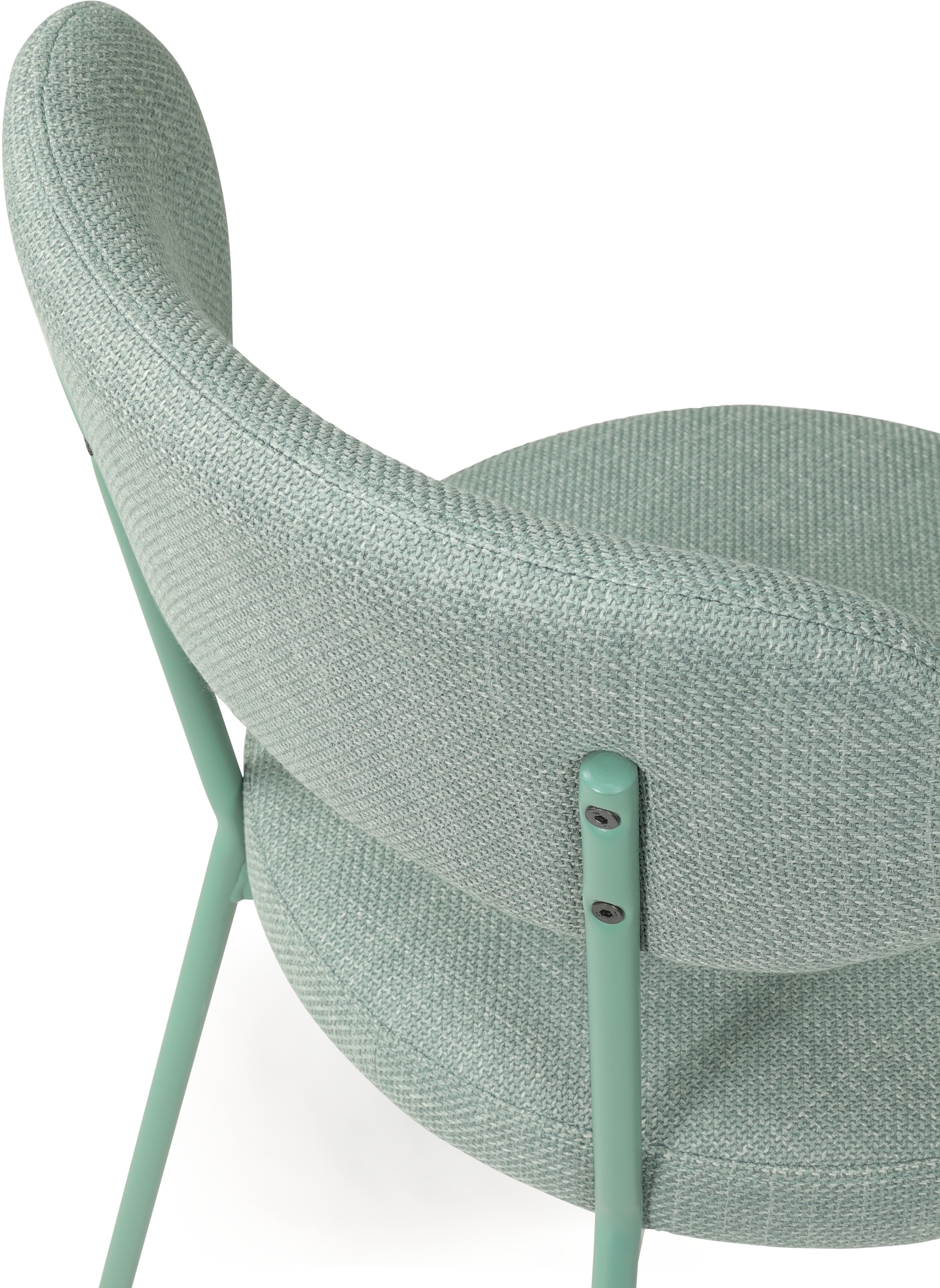 TOM TAILOR HOME 4-Fussstuhl »SOFT PAD CHAIR« (Set) 2 Stk.Esszimmerstuhl, 4-Fussgestell, mit Rückenausschnitt