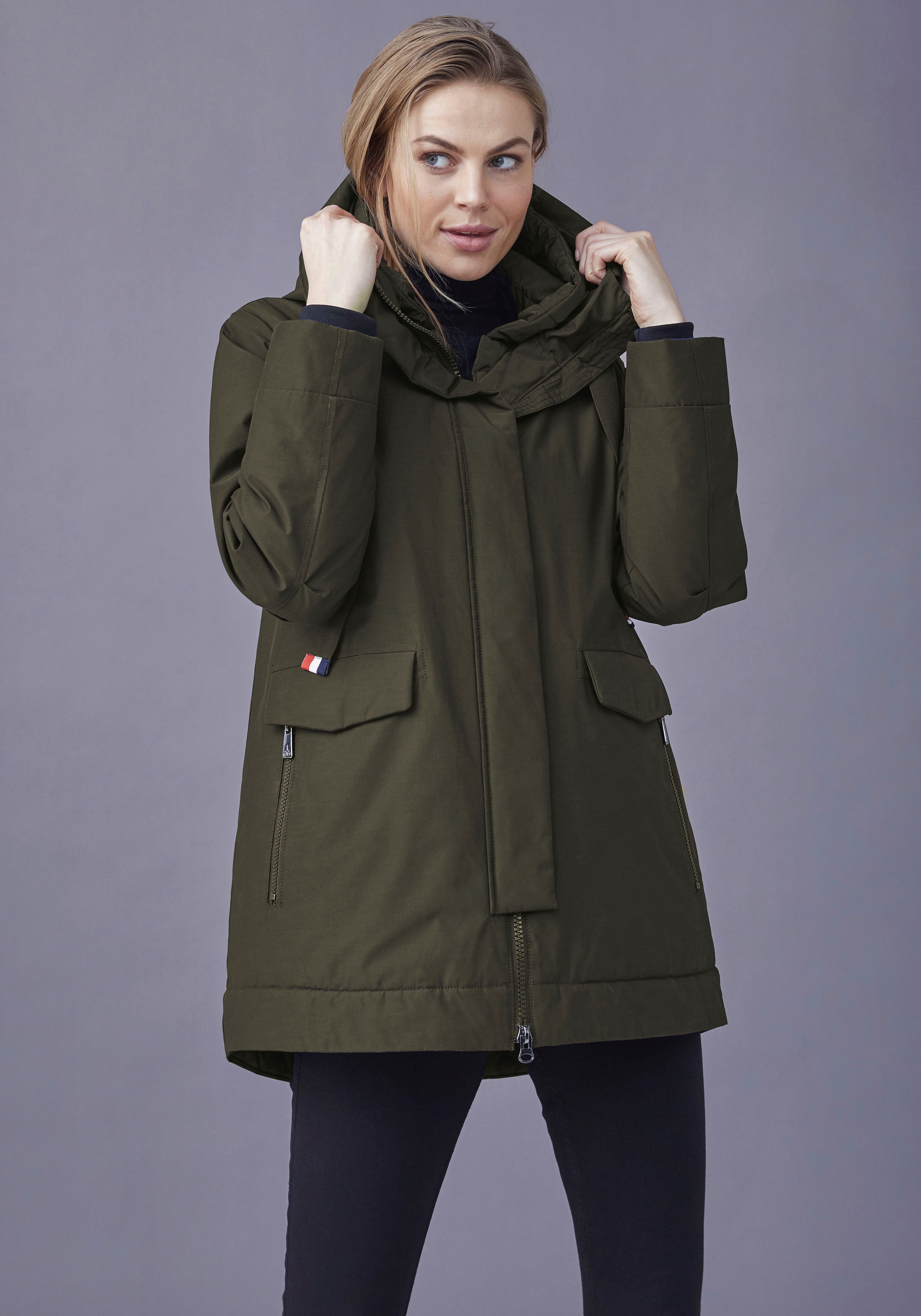 Image of Junge Danmark Funktionsjacke »Gigi«, in klassischer A- Form und mit Kapuze bei Ackermann Versand Schweiz