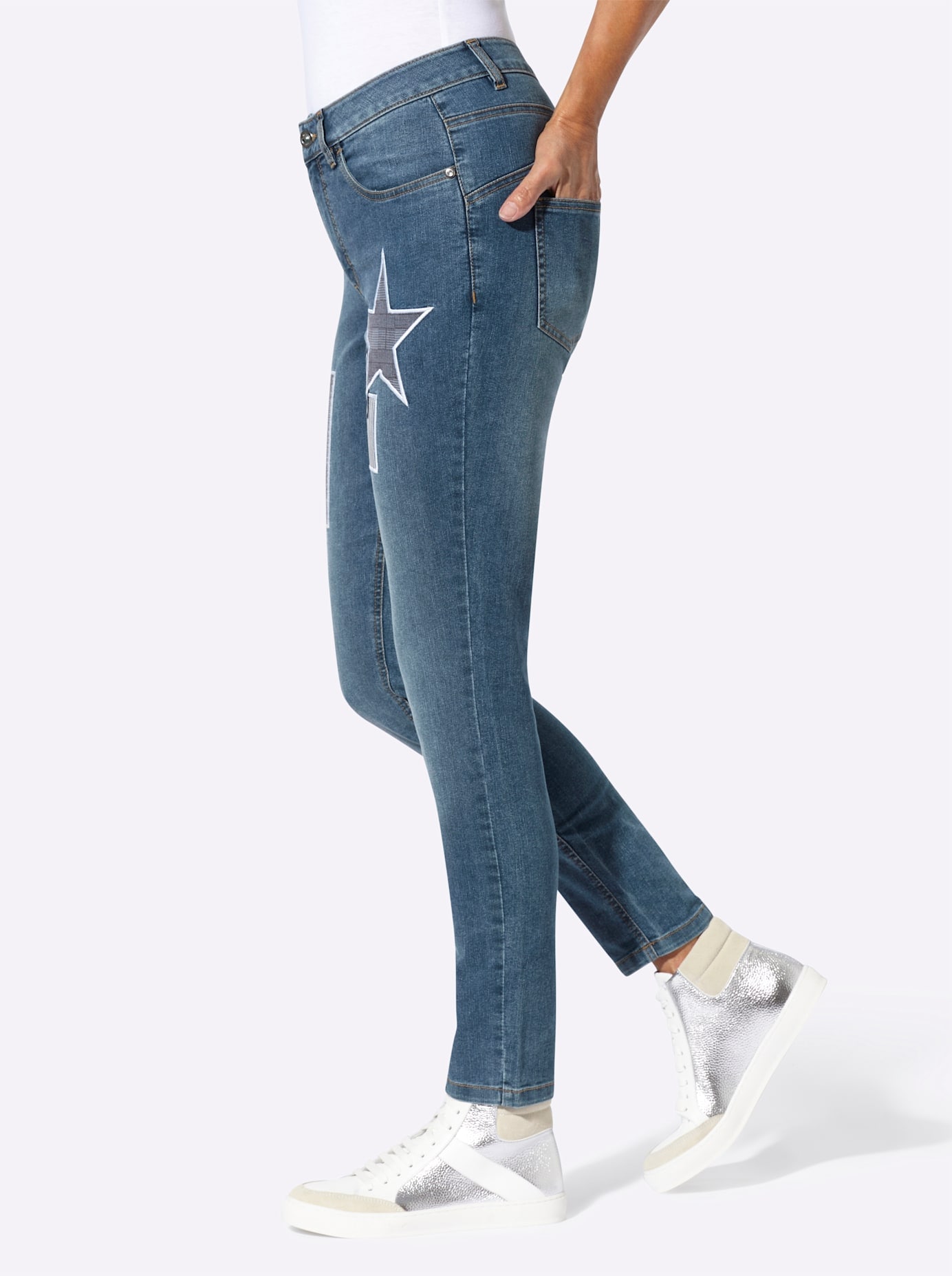 Inspirationen Jeans à 5 poches 1 pièces