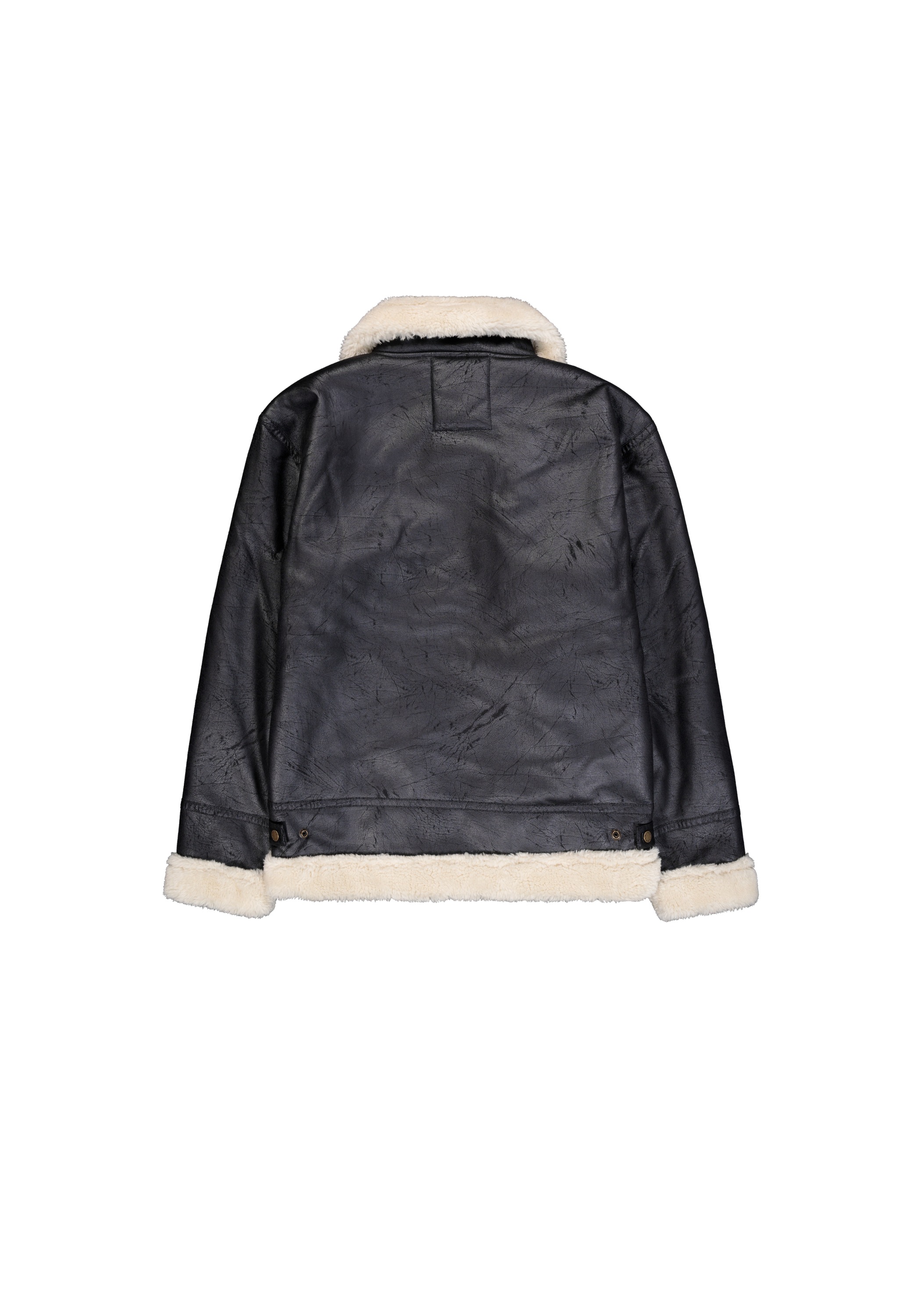 Alpha Industries Lederjacke »Alpha Industries Men - Bomber Jackets B-3 Faux Leather«