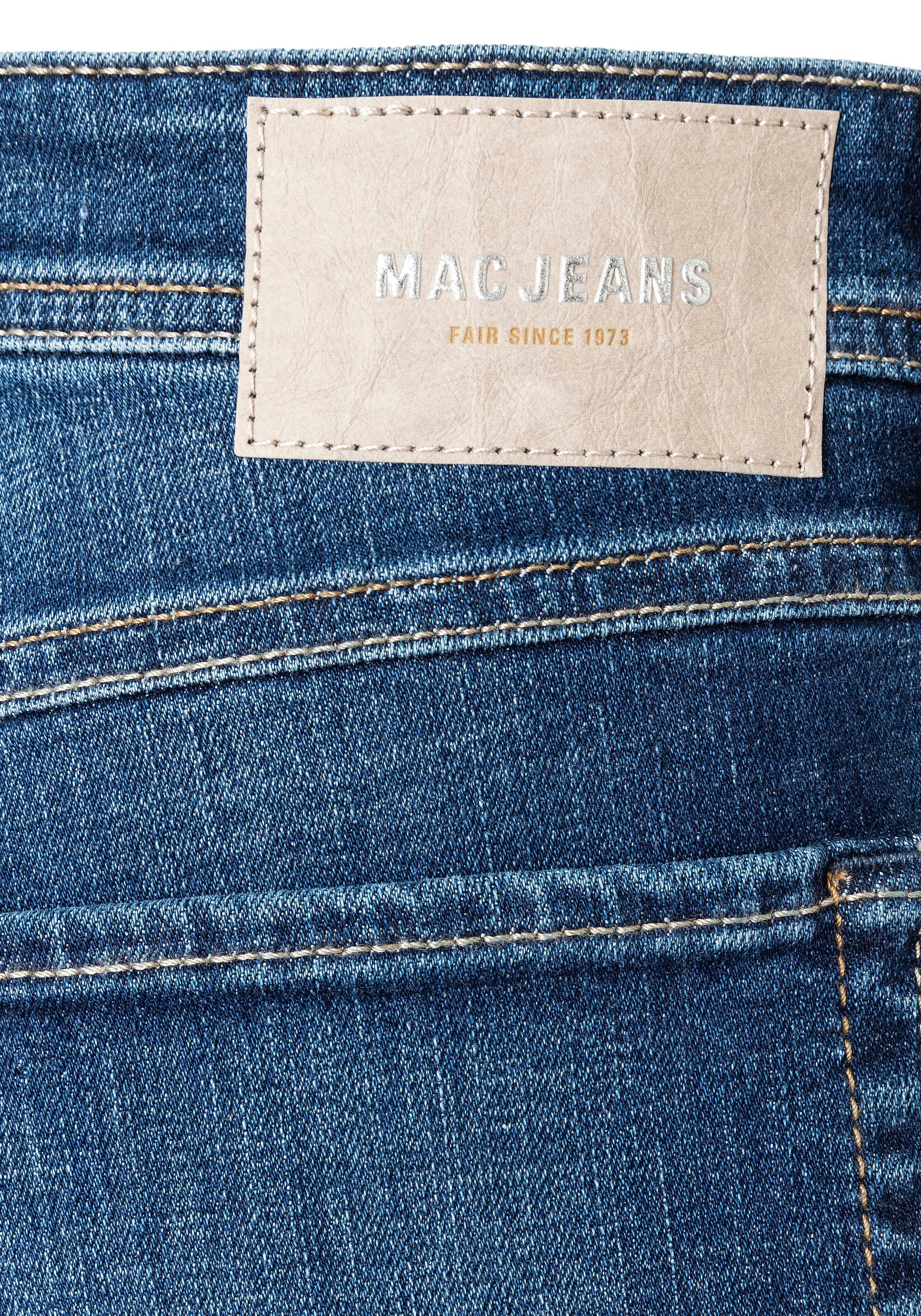 MAC Straight-Jeans gepflegter auf Optik, in mit Stretch »Arne«, versandkostenfrei
