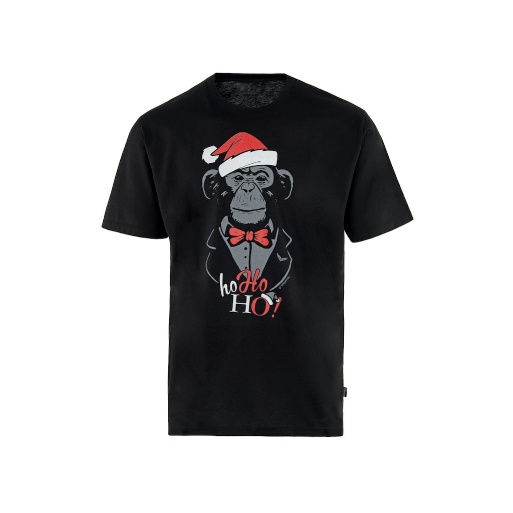Trigema T-Shirt »TRIGEMA T-Shirt mit weihnachtlichem Motiv«