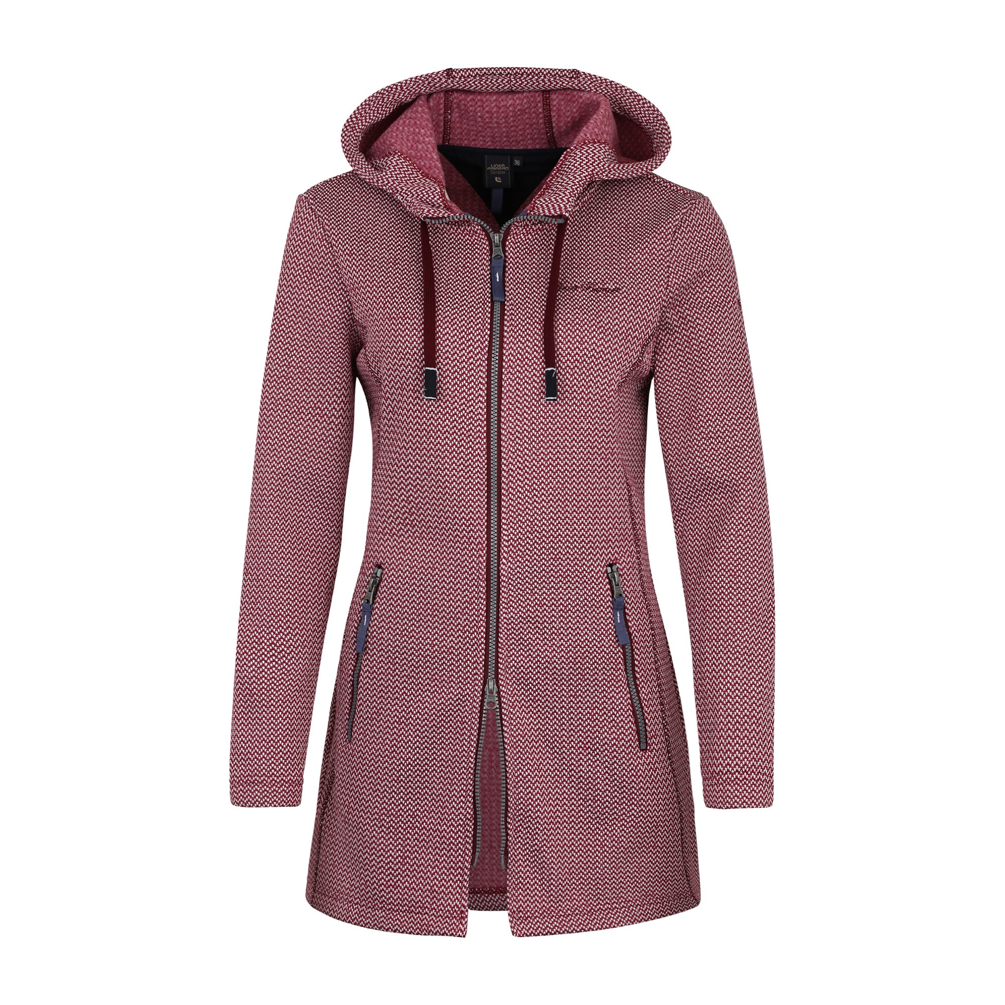 Image of DEPROC Active Strickmantel »KENNEWICK LONG«, aussergewöhnlicher Feinstrickmantel mit Kontrastdetails bei Ackermann Versand Schweiz