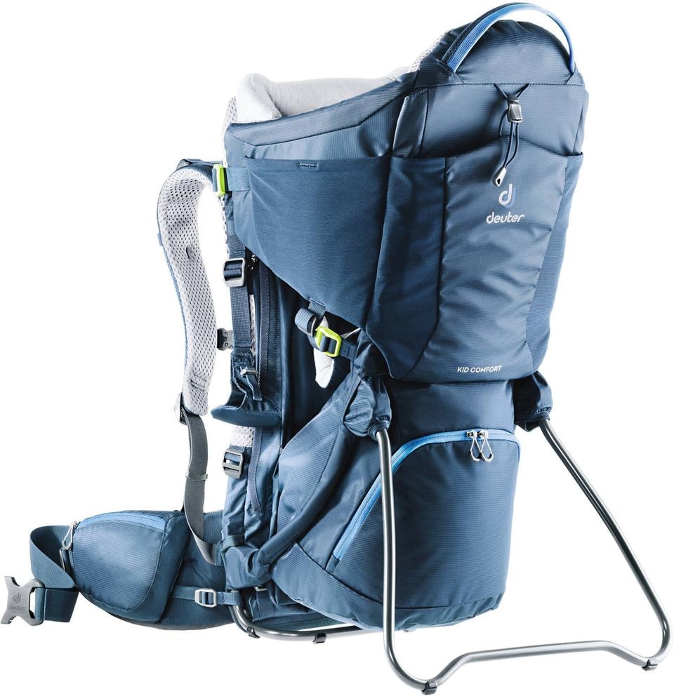 deuter Porte-bébé »Kid Comfort« bis 3.230 kilos avec grand coussin doux, système dorsal en maille Aircomfort Sensic Vario
